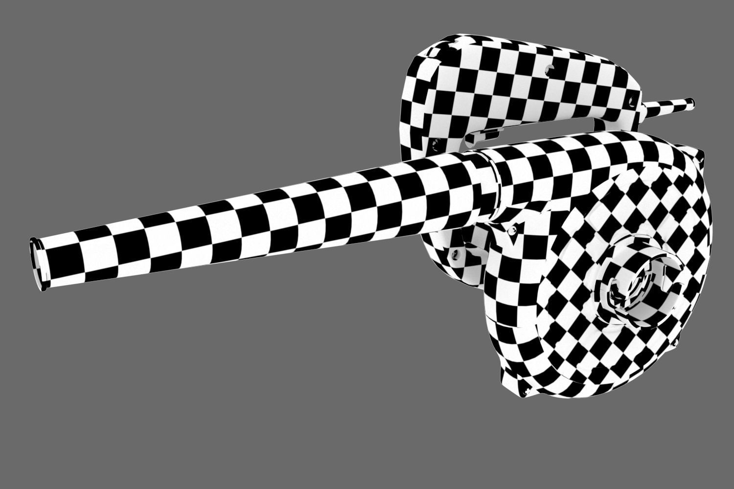 Electric Blower 3D model_5