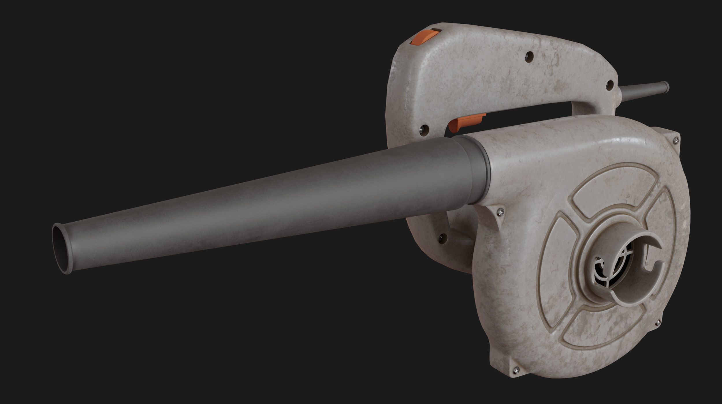 Electric Blower 3D model_1