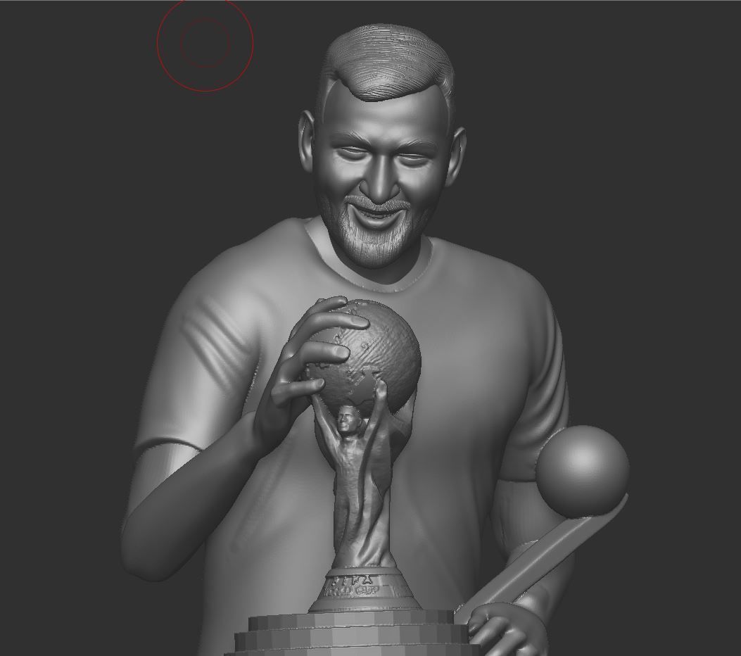 Lionel Messi 3D print model_5