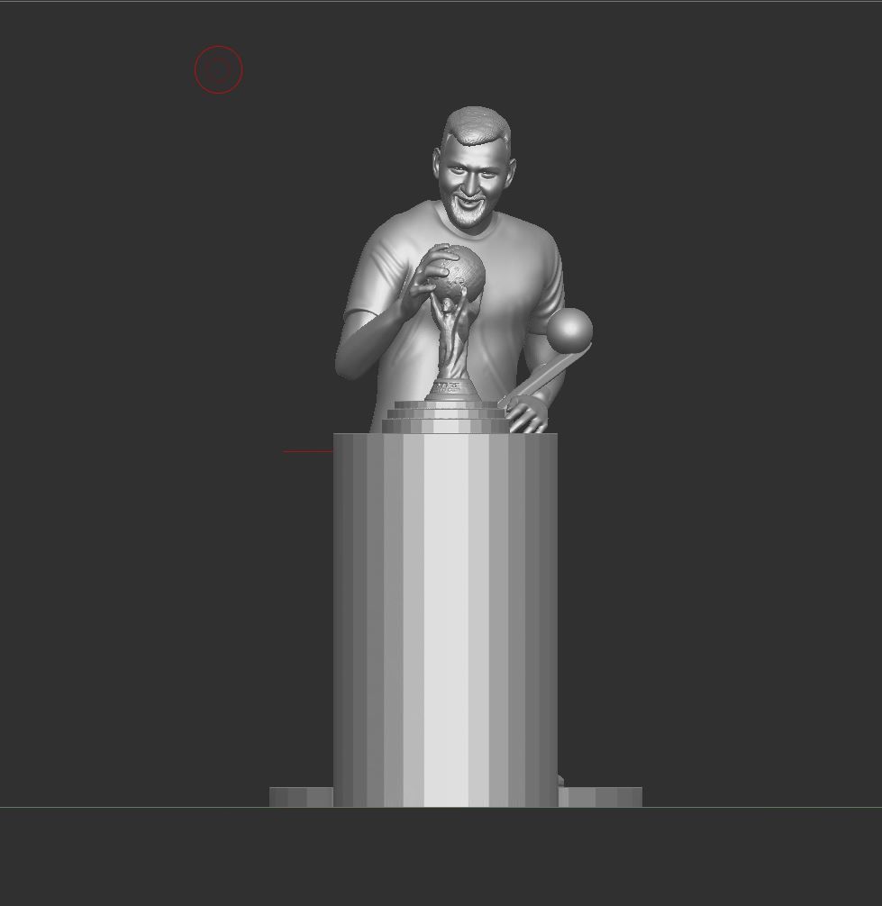 Lionel Messi 3D print model_3