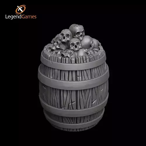 LegendGames Barrels Set 3D print model
