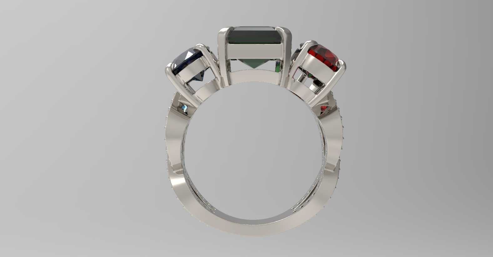 Ring Vanessa 3D print model_3