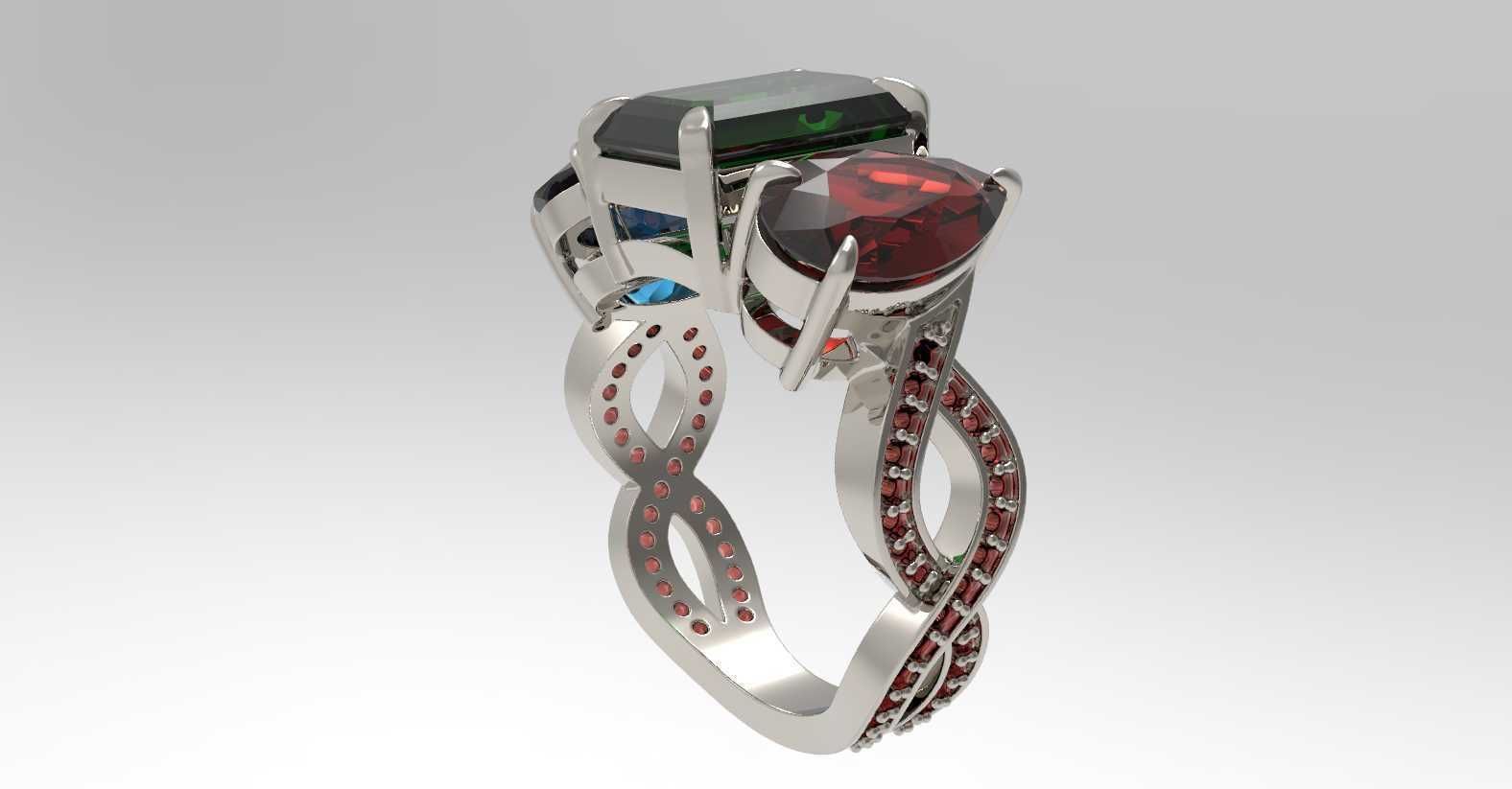 Ring Vanessa 3D print model_4