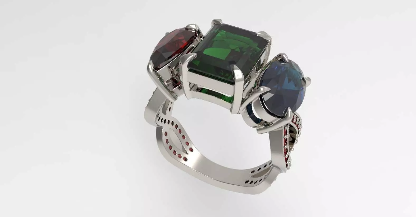 Ring Vanessa 3D print model_0