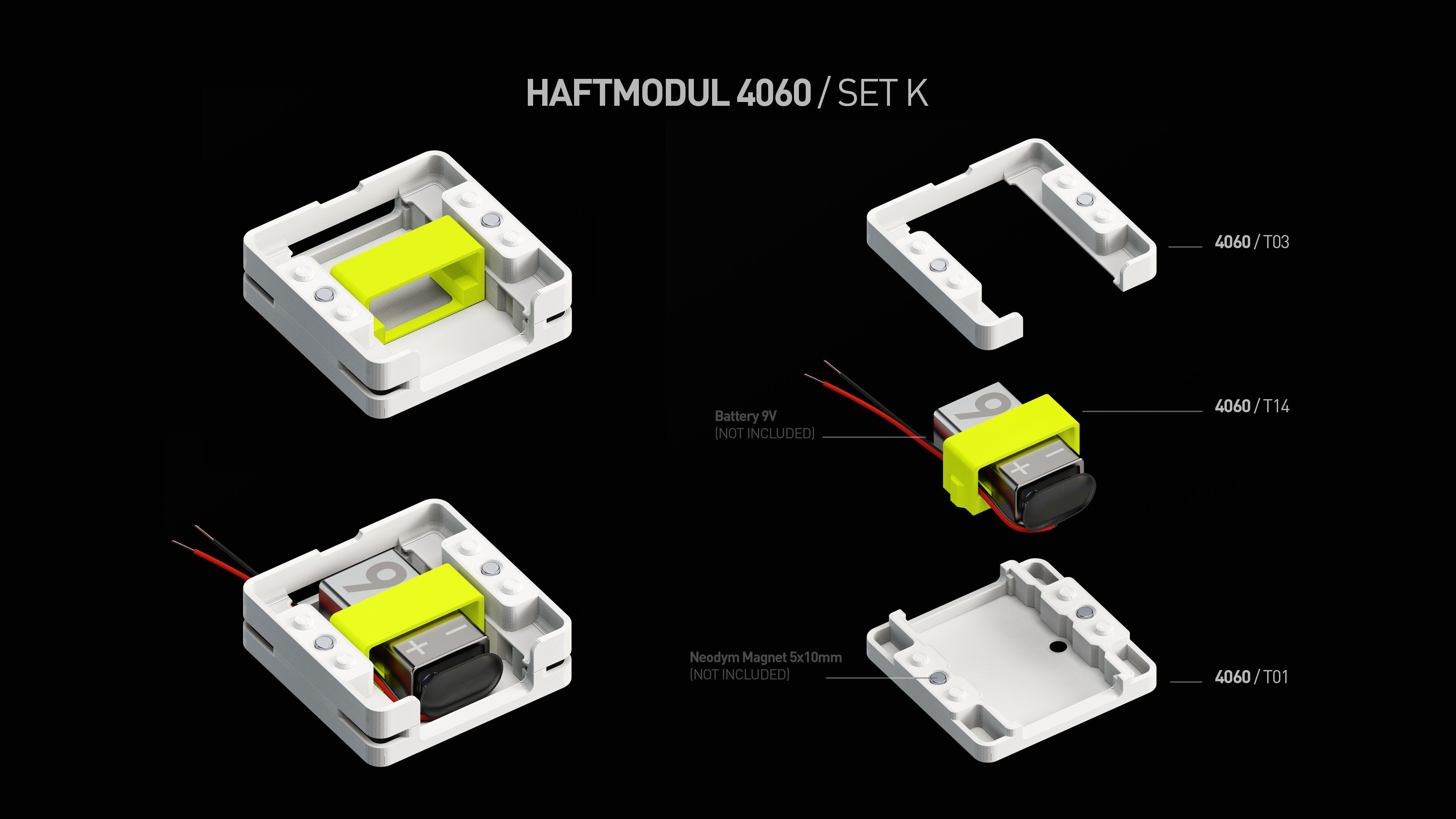 Haftmodul 4060 3D print model_36