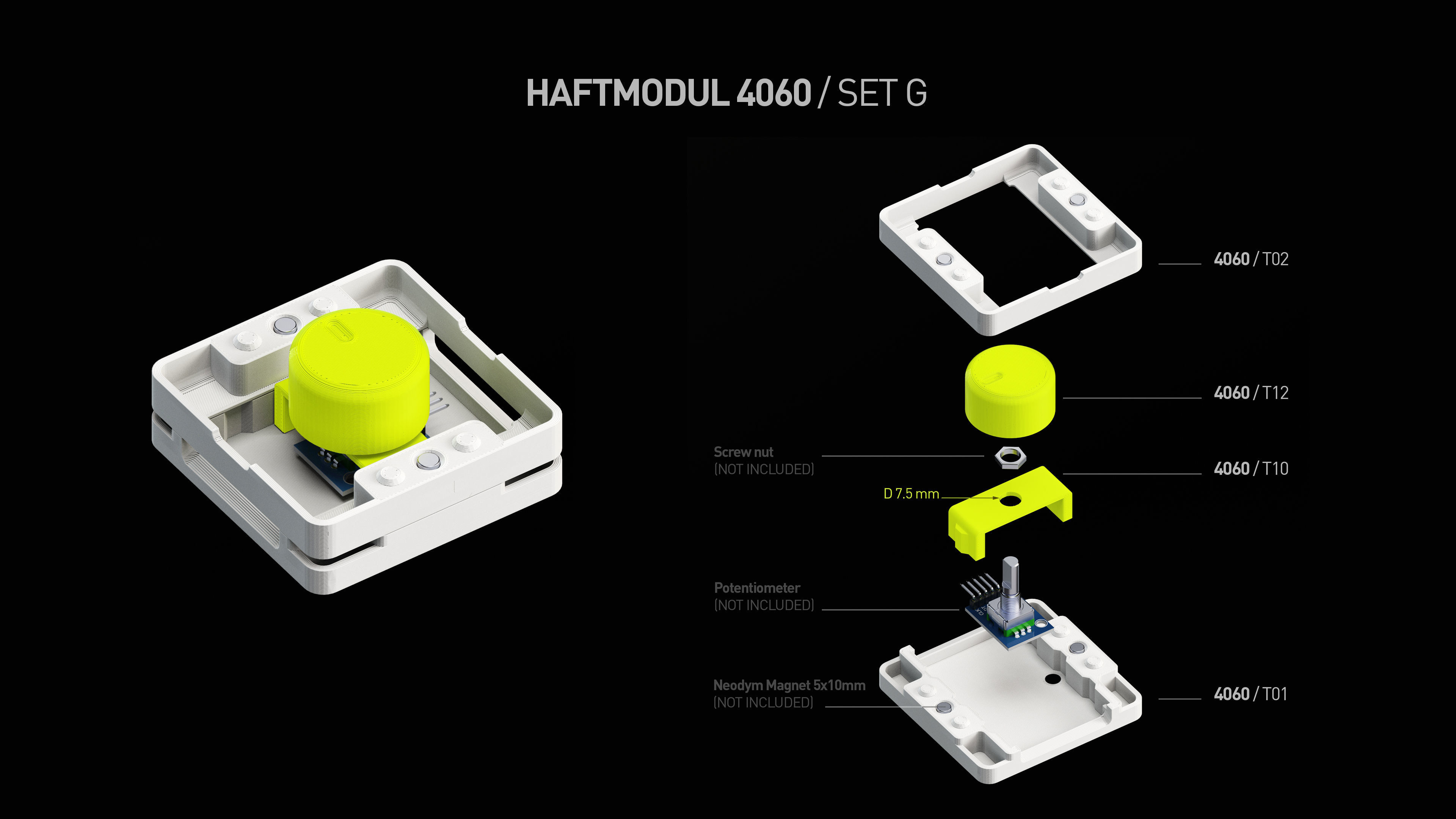 Haftmodul 4060 3D print model_24