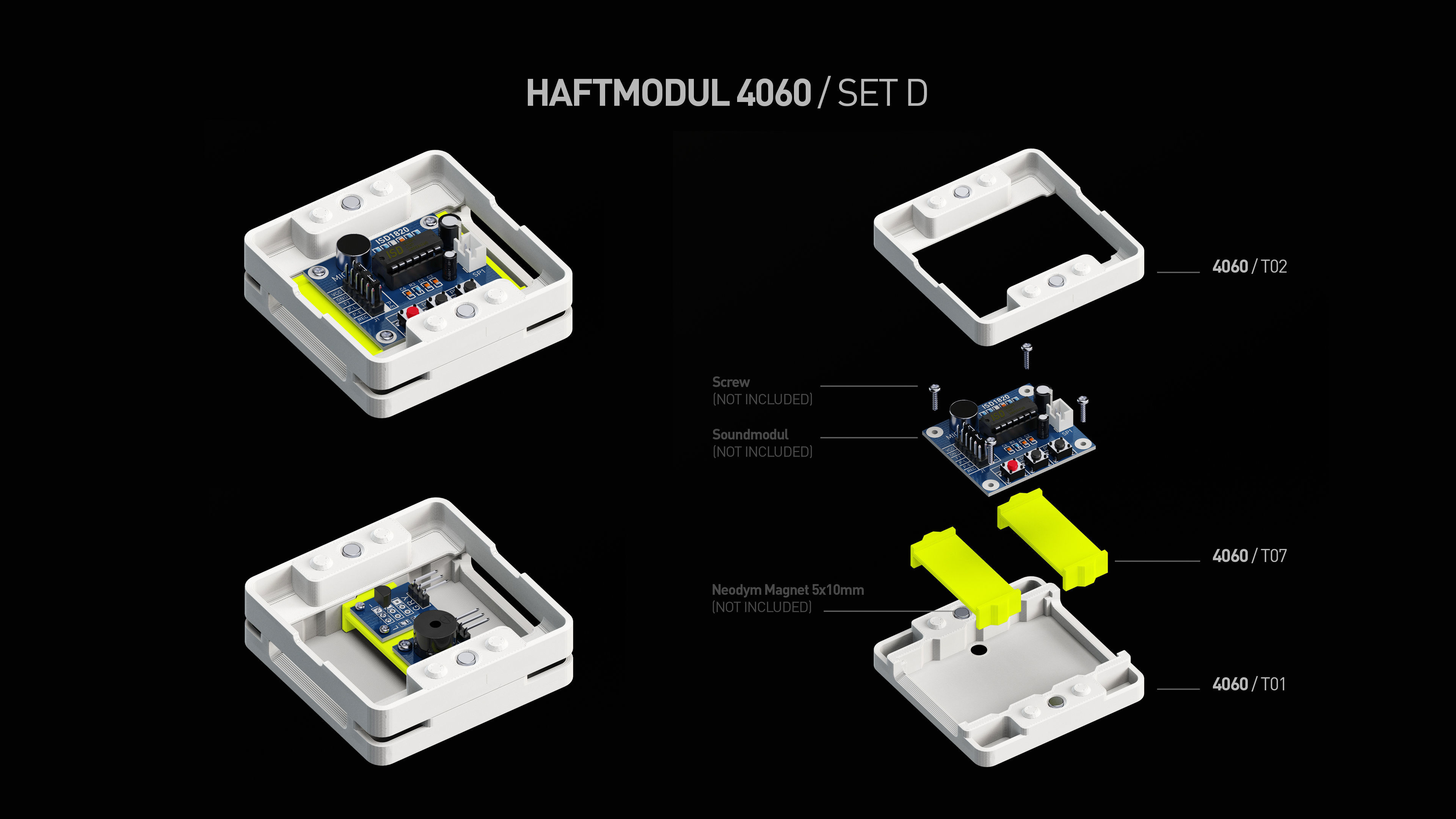 Haftmodul 4060 3D print model_15