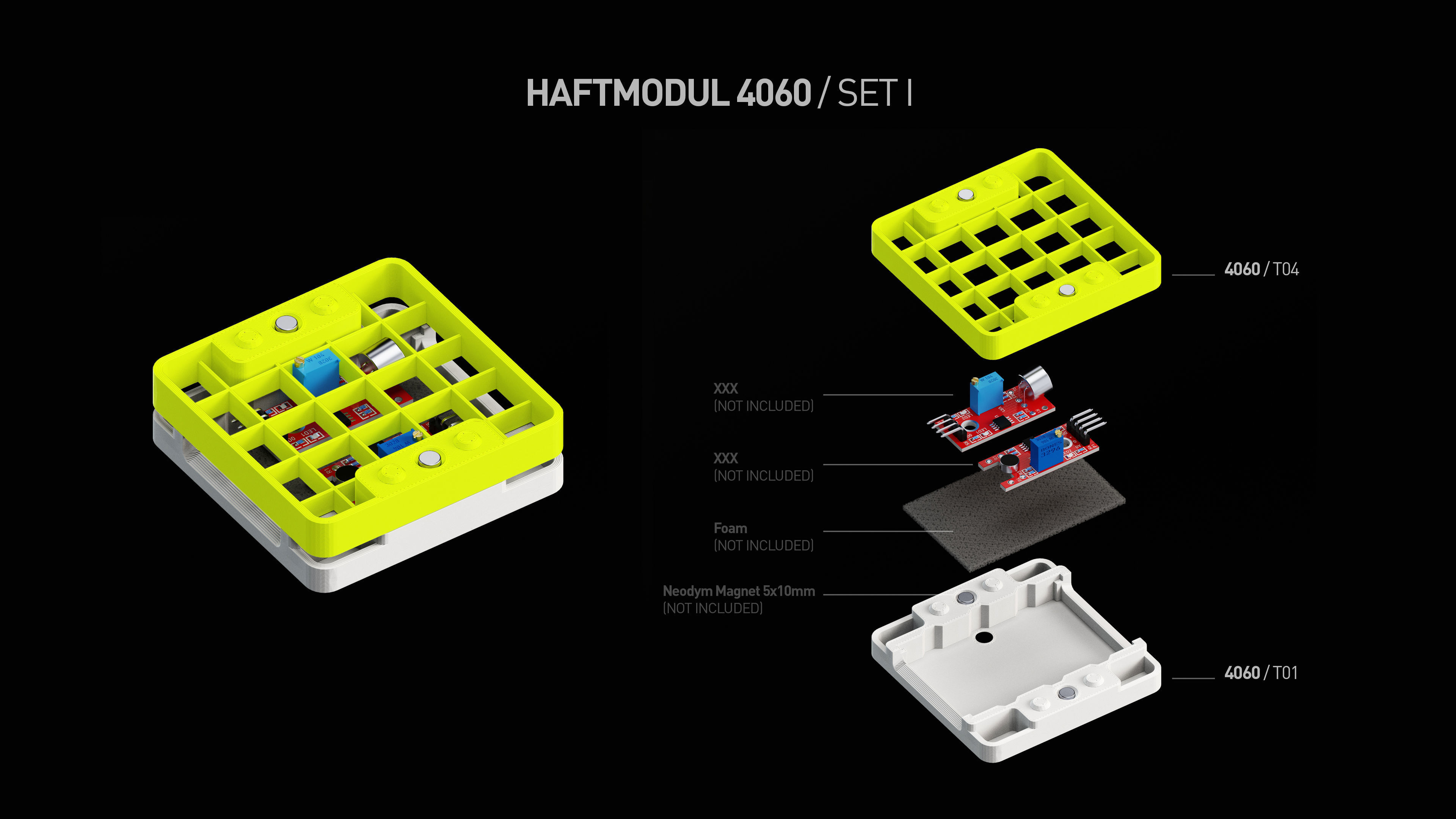 Haftmodul 4060 3D print model_30