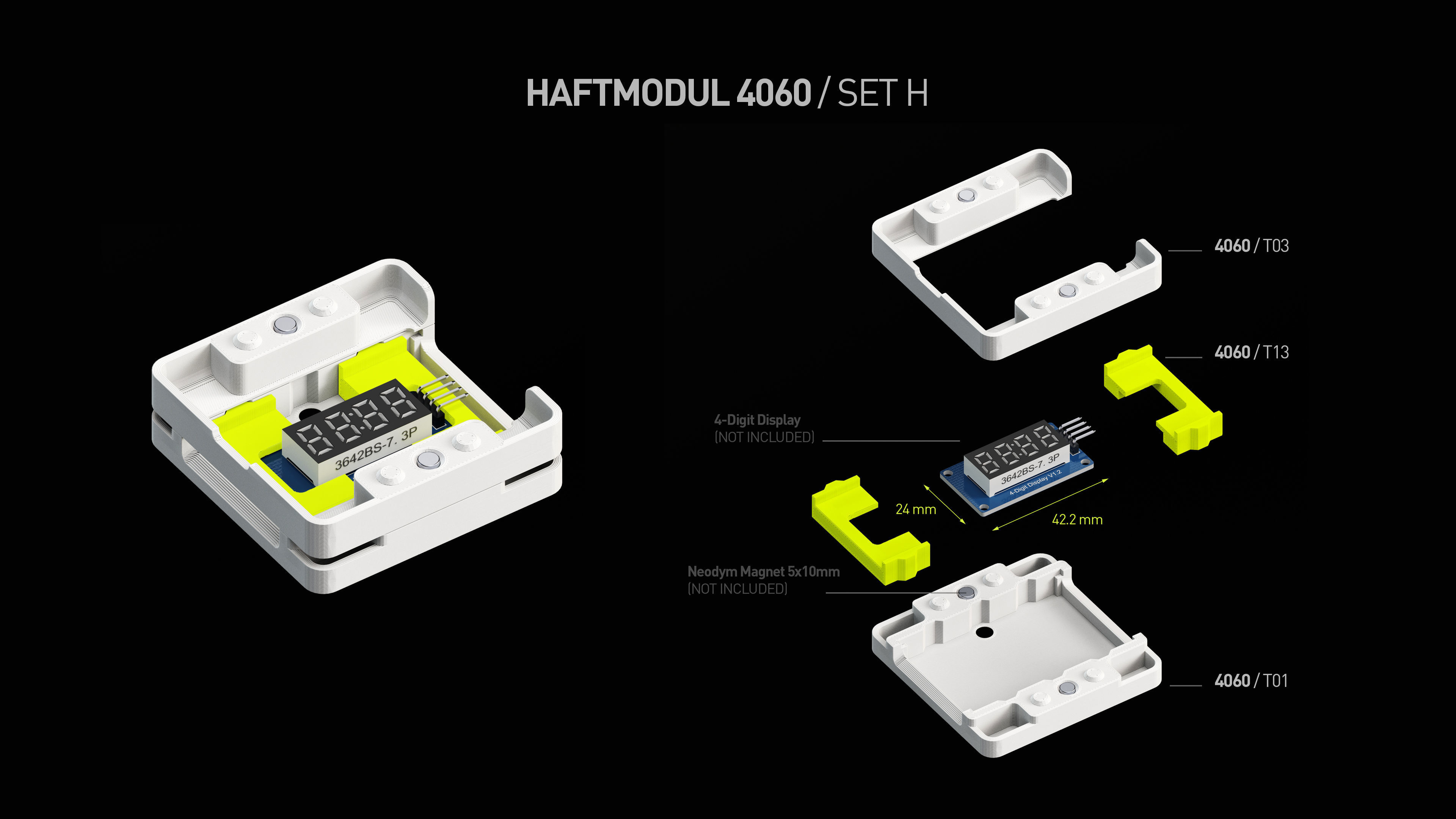 Haftmodul 4060 3D print model_27