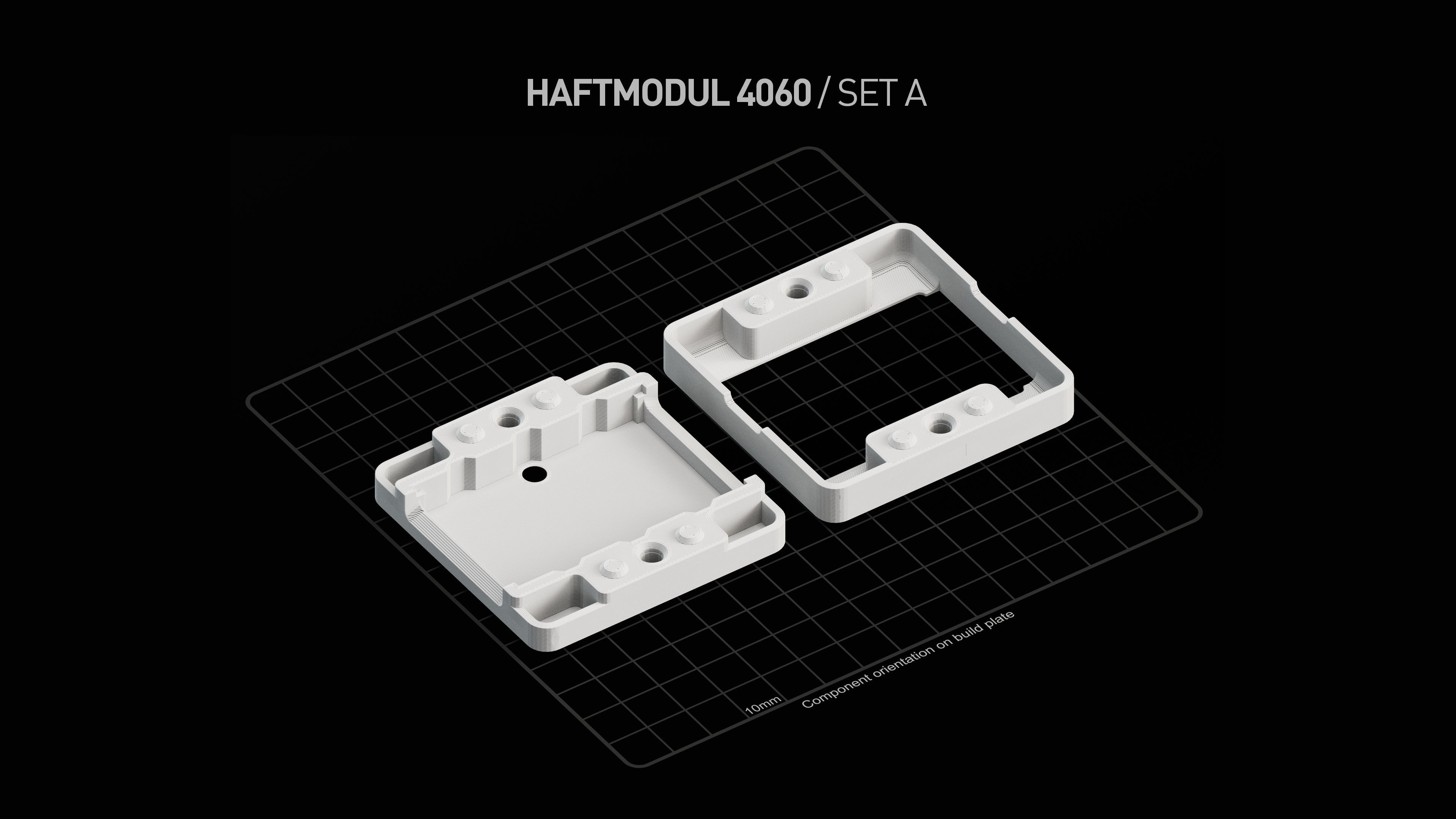 Haftmodul 4060 3D print model_7