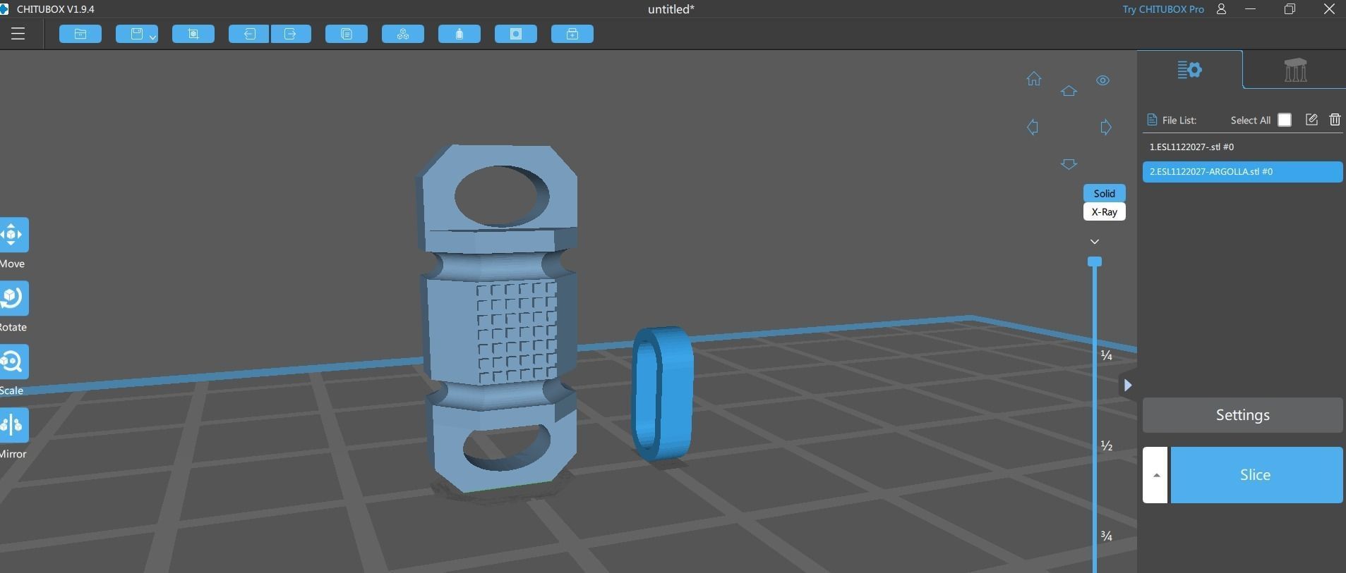 Eslabon para cadena chain link-ESL1122027 3D print model_8