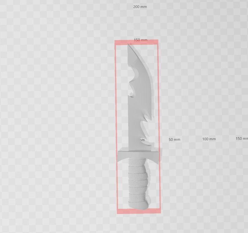 Helluva Boss S2 EP5 Knife 3D print model_6