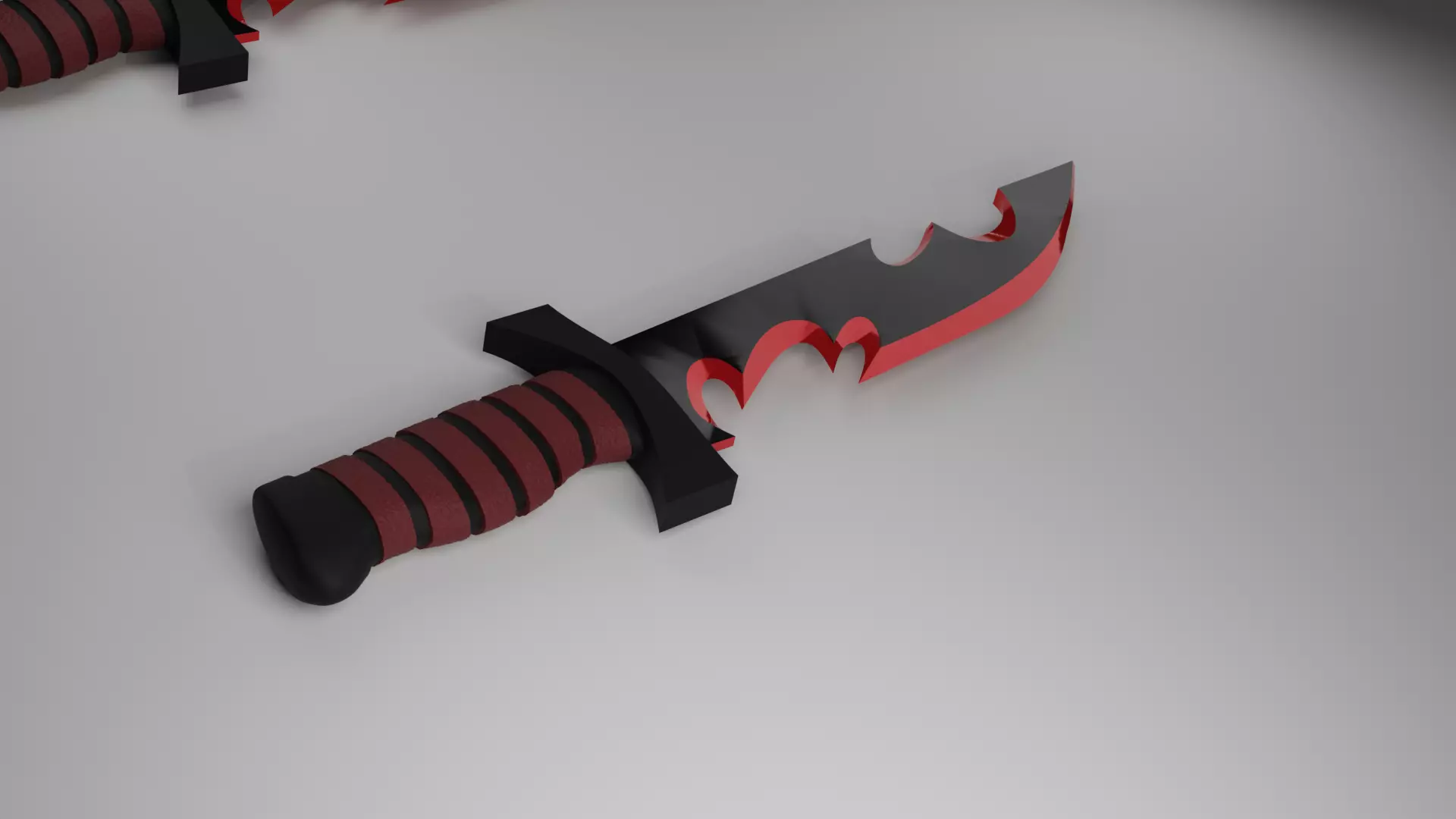 Helluva Boss S2 EP5 Knife 3D print model_0