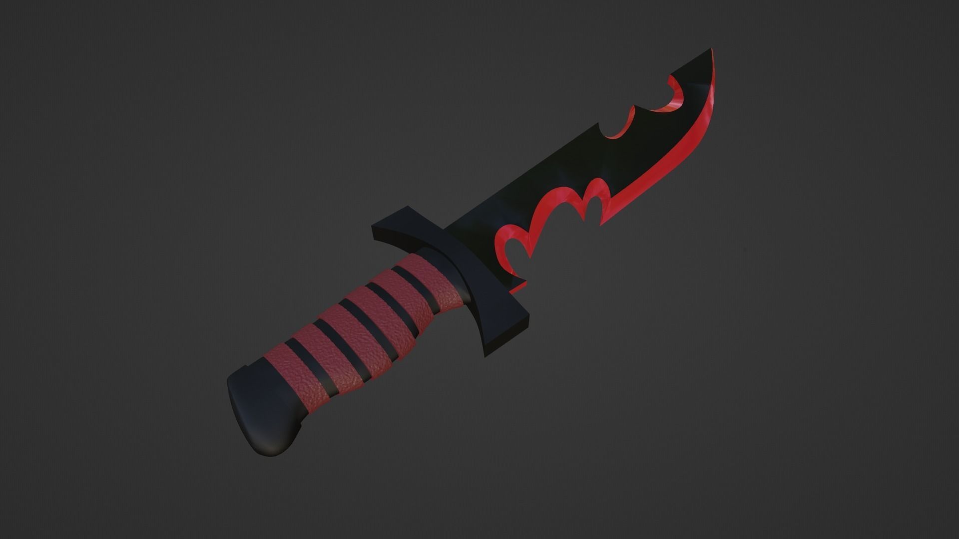 Helluva Boss S2 EP5 Knife 3D print model_2