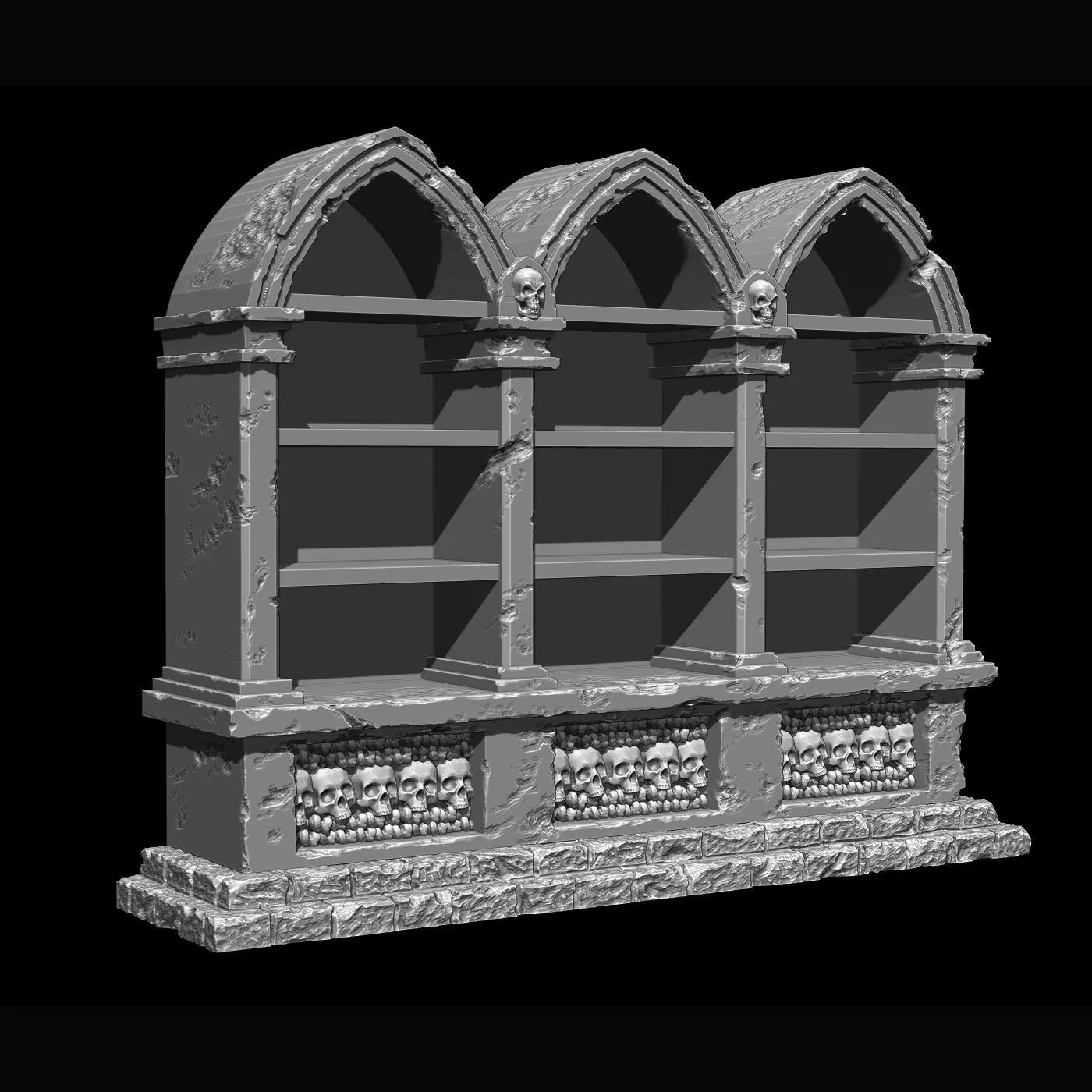 LegendGames Arcane Bookcase set 3D print model