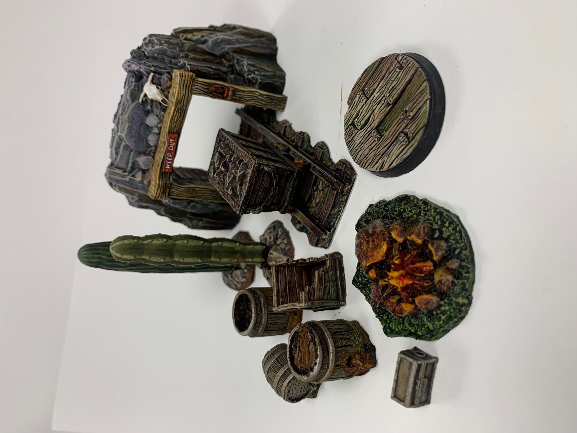 LegendGames wild west Cactus set 3D print model_3