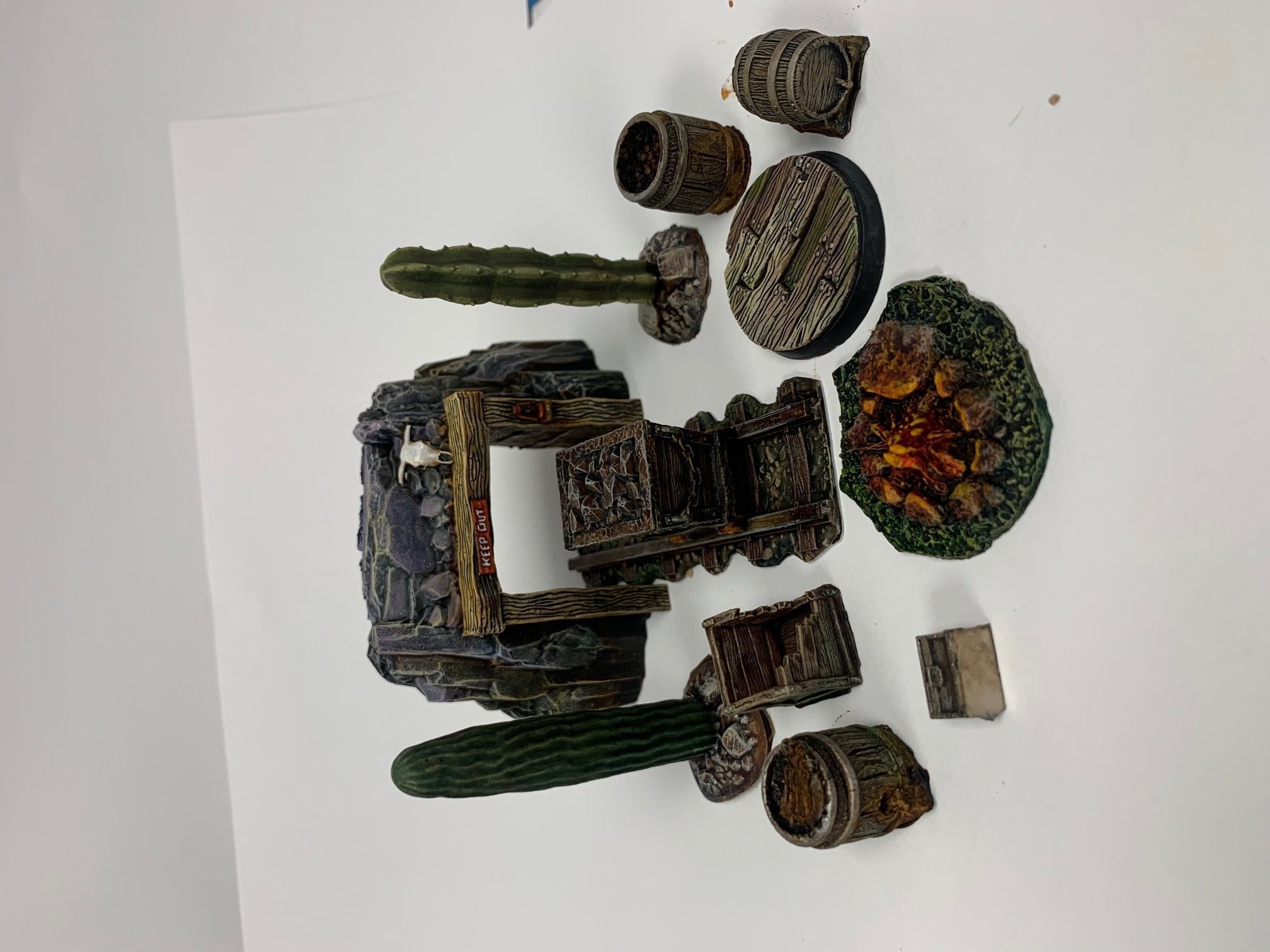 LegendGames wild west Cactus set 3D print model_4