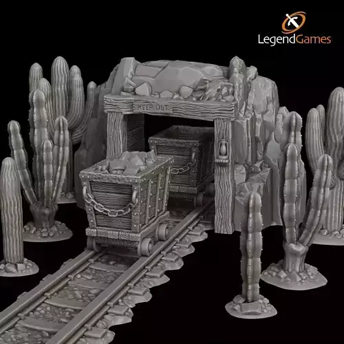 LegendGames Complete Mine Set 3D print model