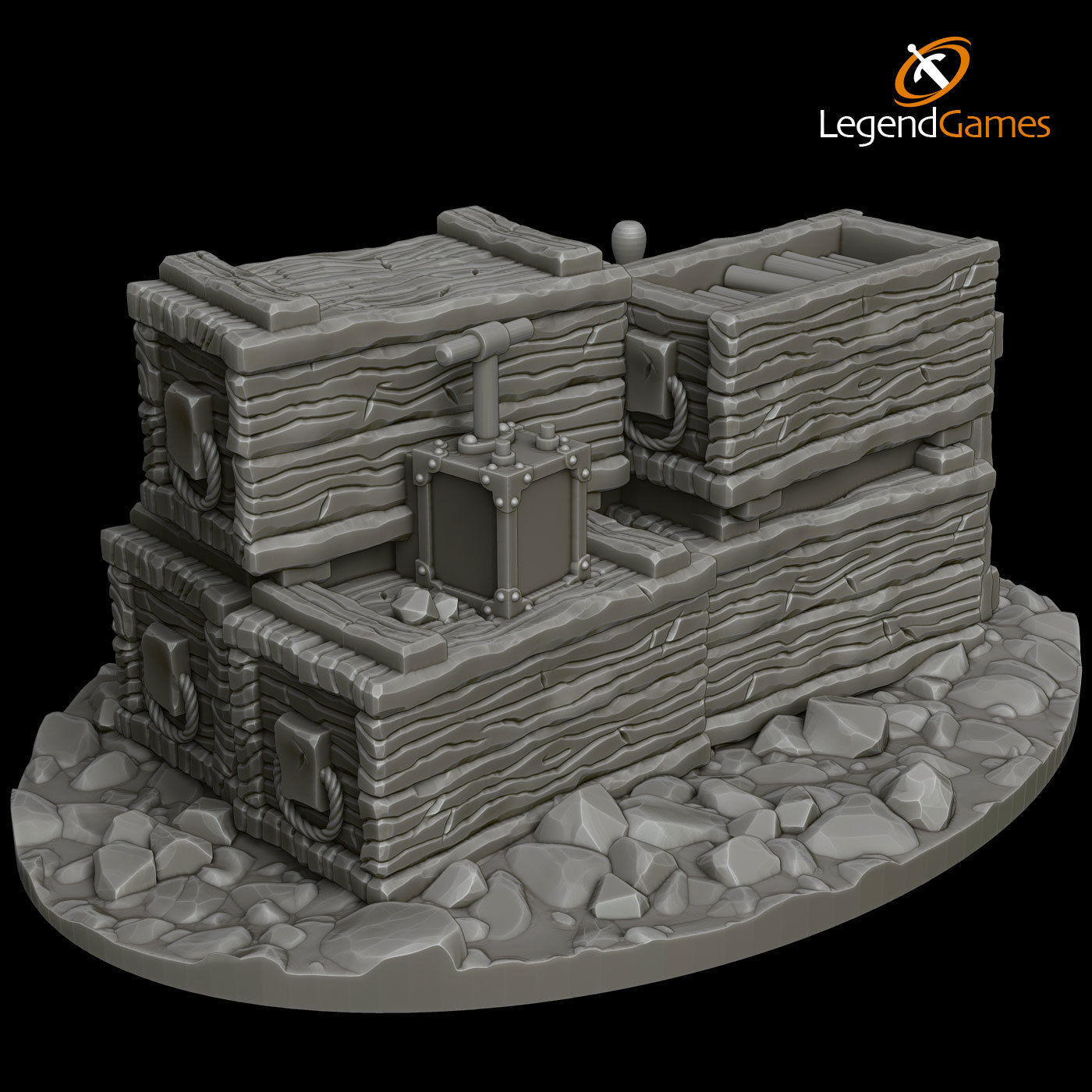 LegendGames Complete Mine Set 3D print model_7