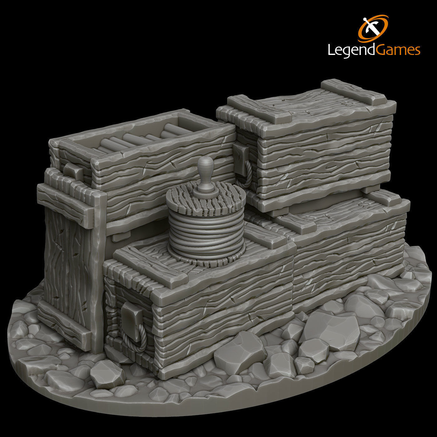 LegendGames Complete Mine Set 3D print model_8