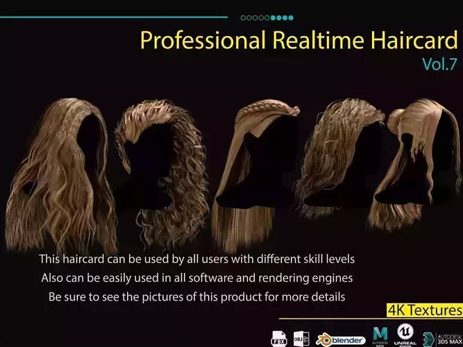 Professional Realtime Haircard  Vol 7
