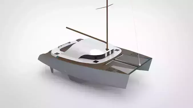 Lagoon Catamaran 3D model