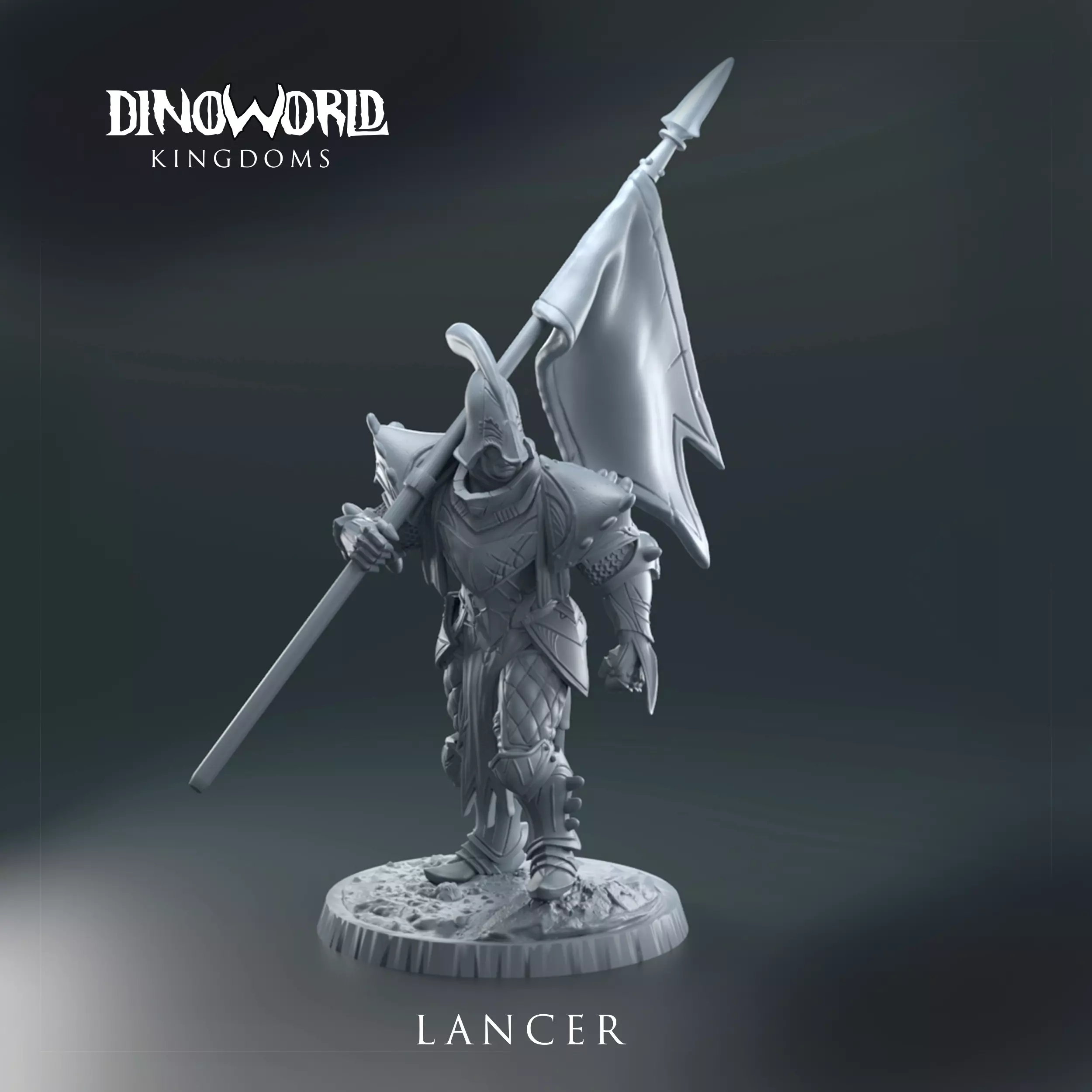 Human lancer 3D print model