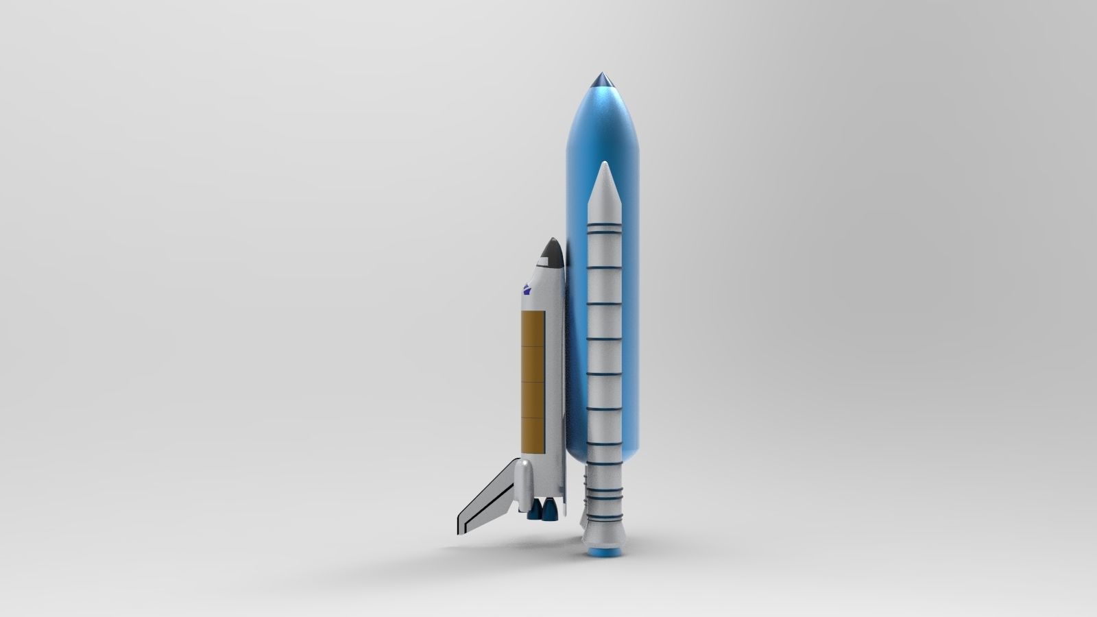 Space Shuttle II 3D model_3