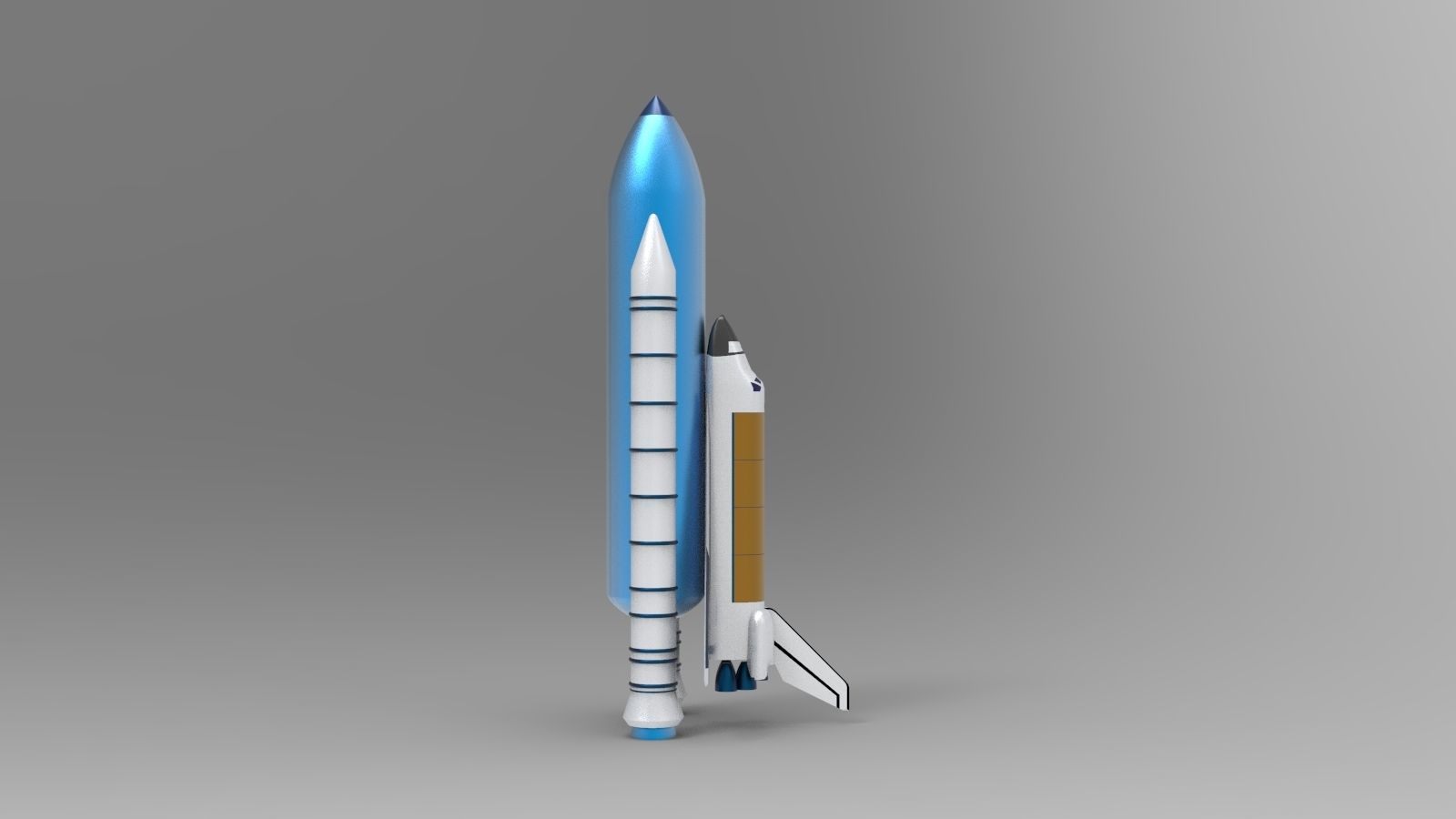 Space Shuttle II 3D model_5