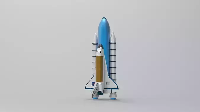 Space Shuttle II 3D model