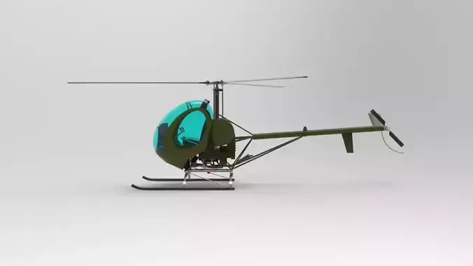 Sikorsky S-300 3D model