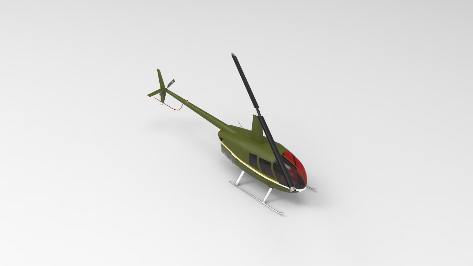 Robinson R66 Turbine 3D model_4