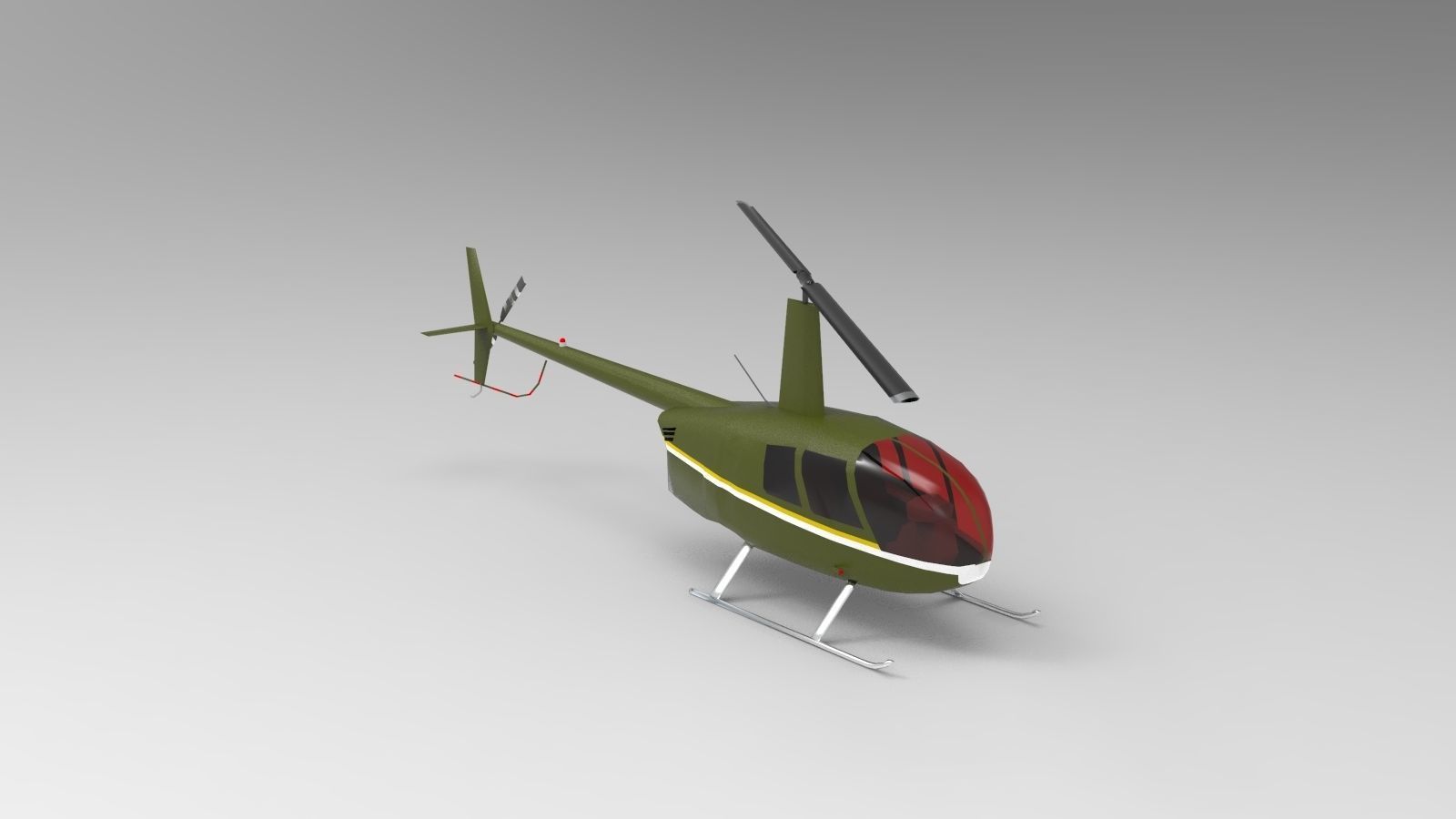 Robinson R66 Turbine 3D model_1