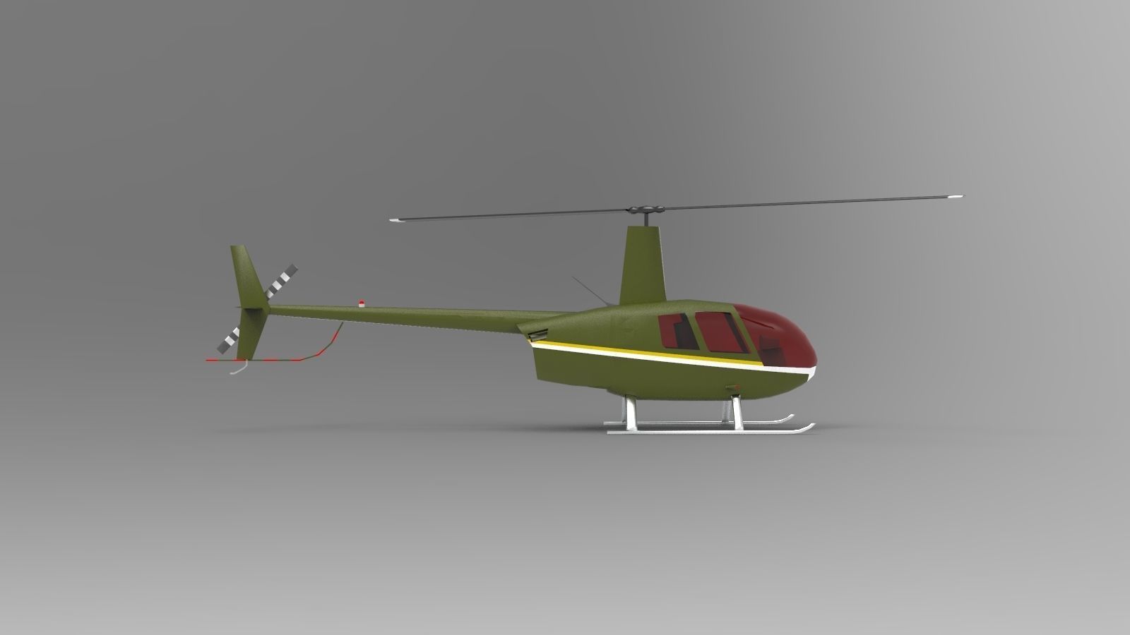 Robinson R66 Turbine 3D model_2