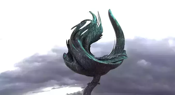 Sci fi Flower Mushroom 5 