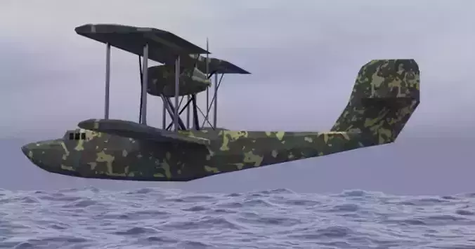 CAMS  37 airplane military camouflage