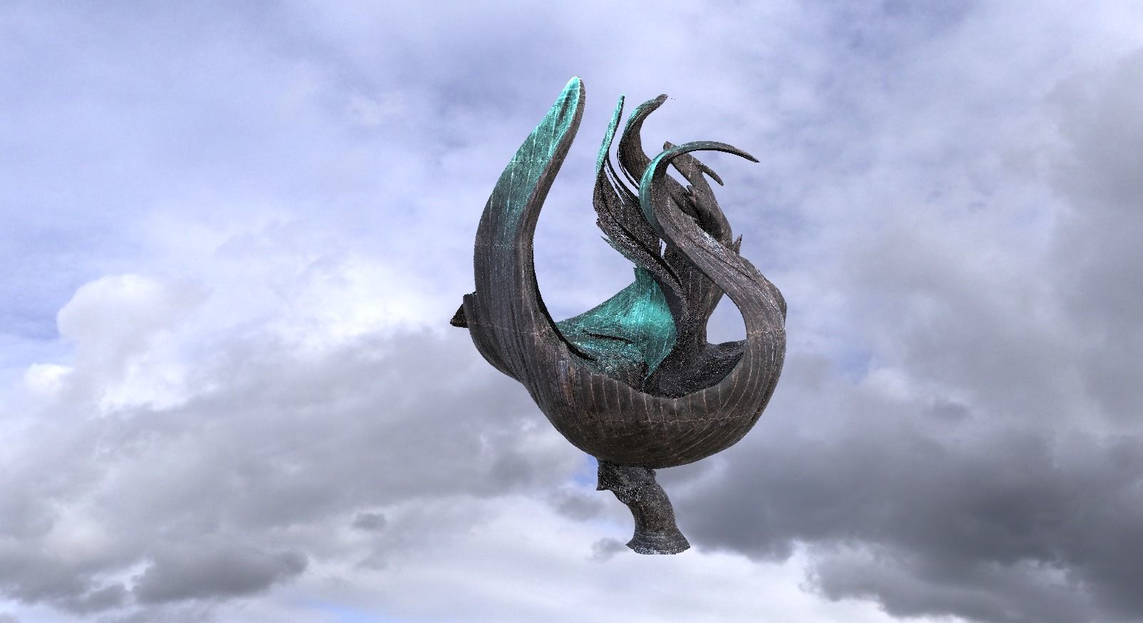 Sci fi Flower Mushroom collection 3D model_7