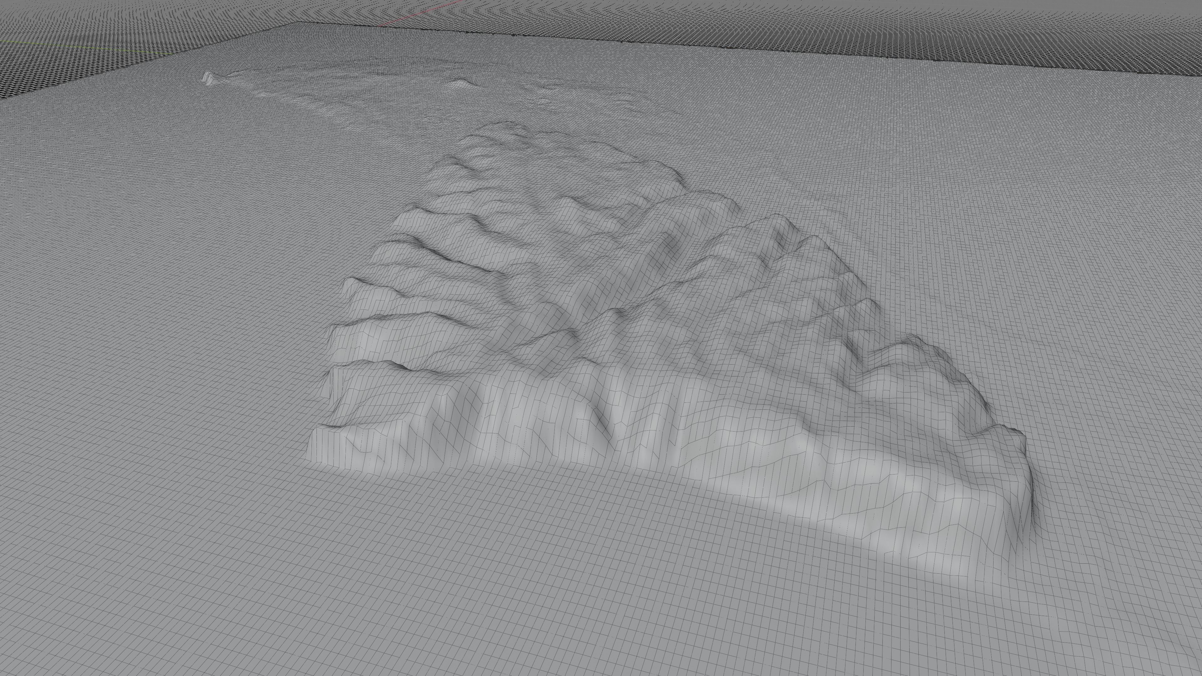 Niihau island 3d model terrain 3D model_11