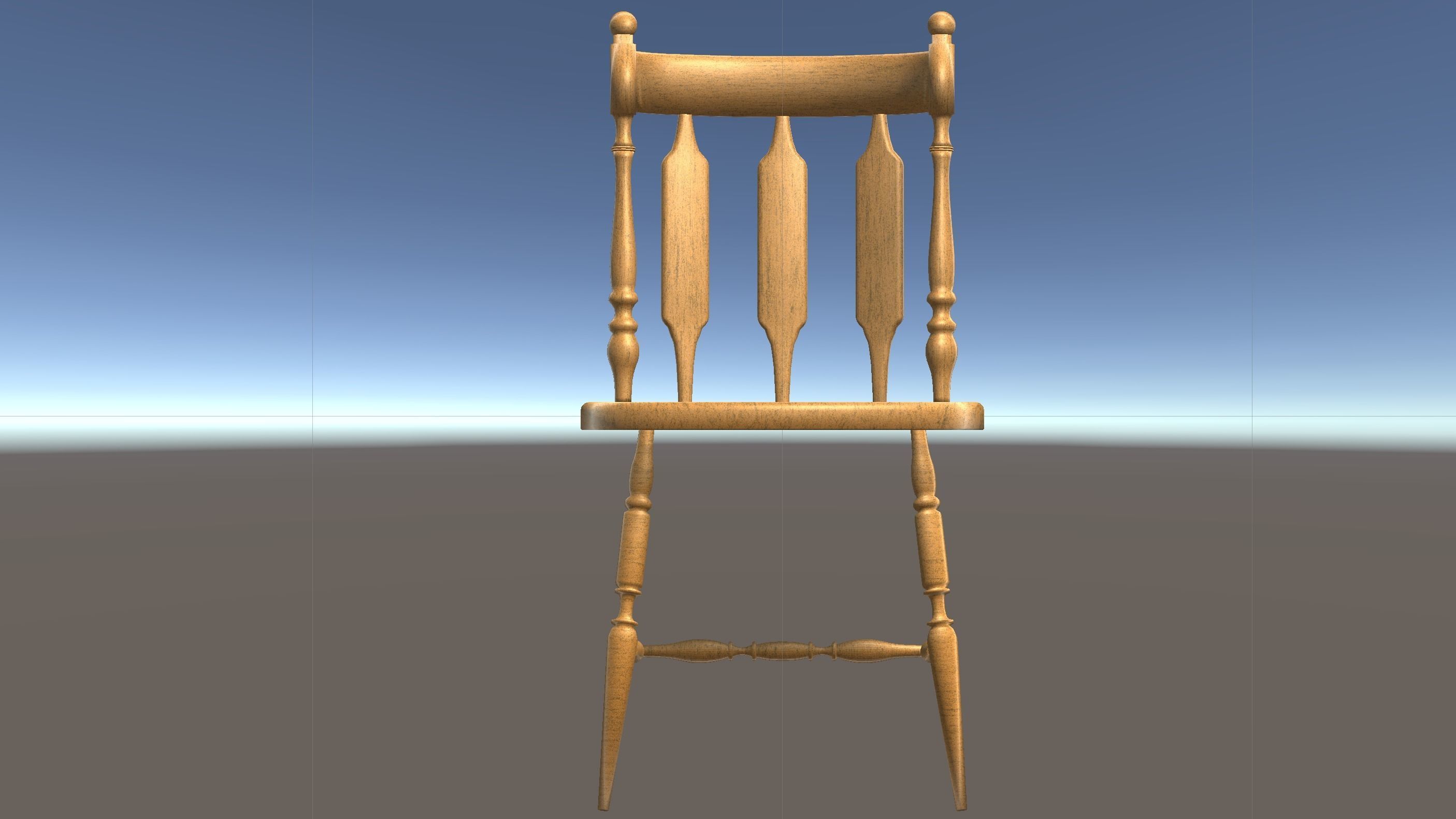 Dining Table and Chair 3D model_7