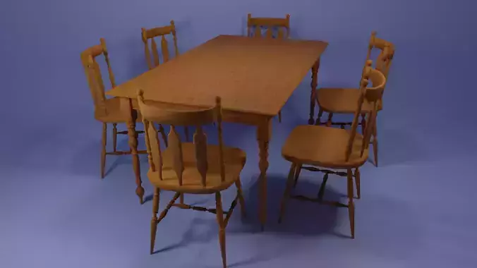 Dining Table and Chair