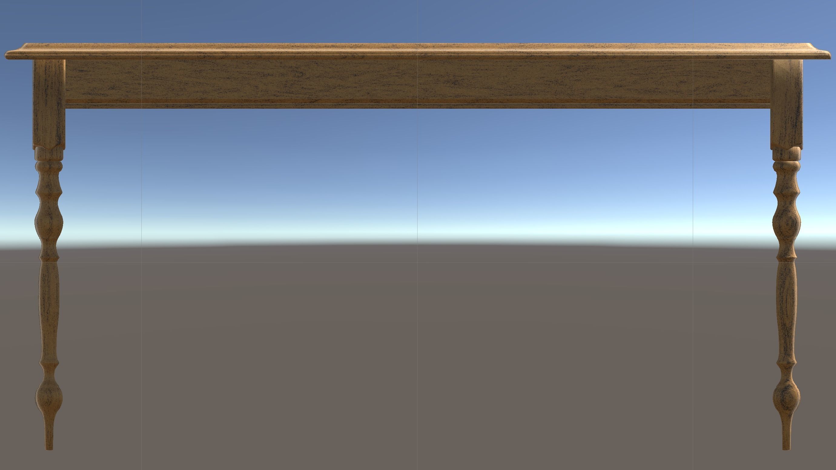 Dining Table and Chair 3D model_4