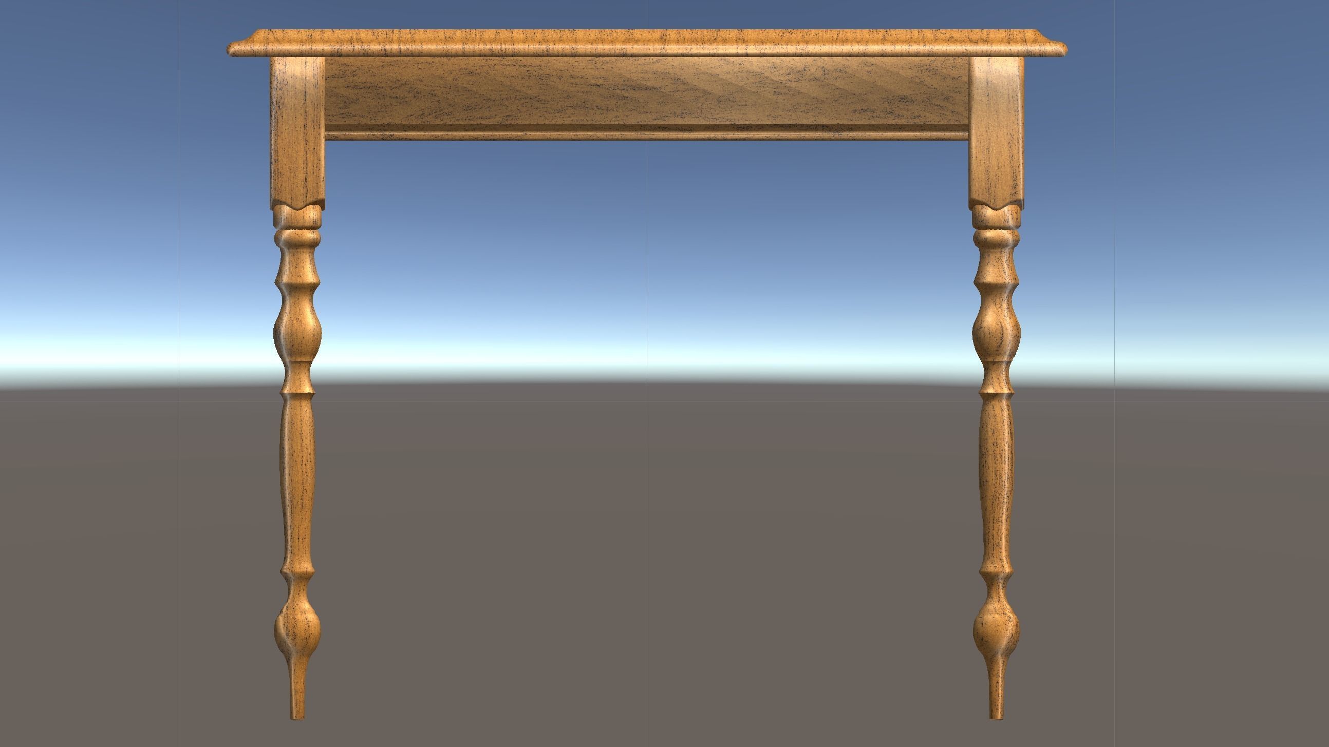 Dining Table and Chair 3D model_5