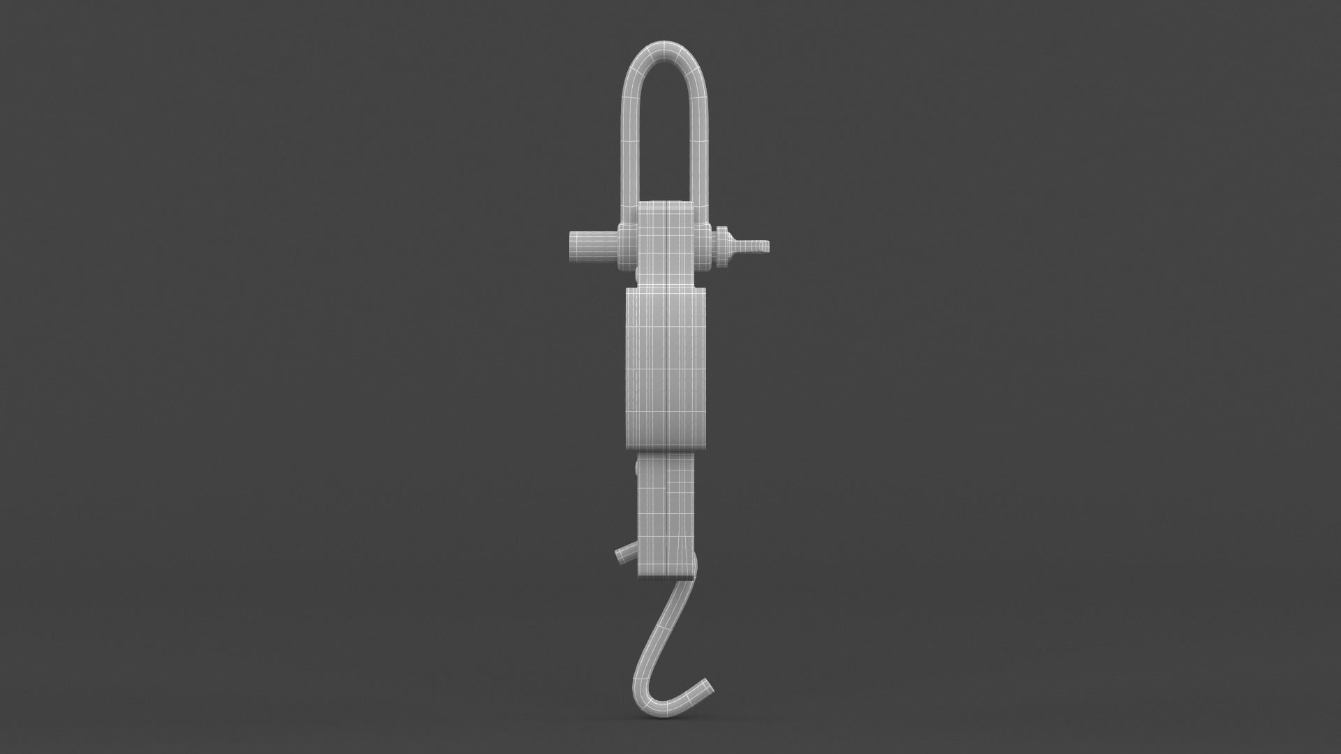 Hanging Weight Scale 3D model_11