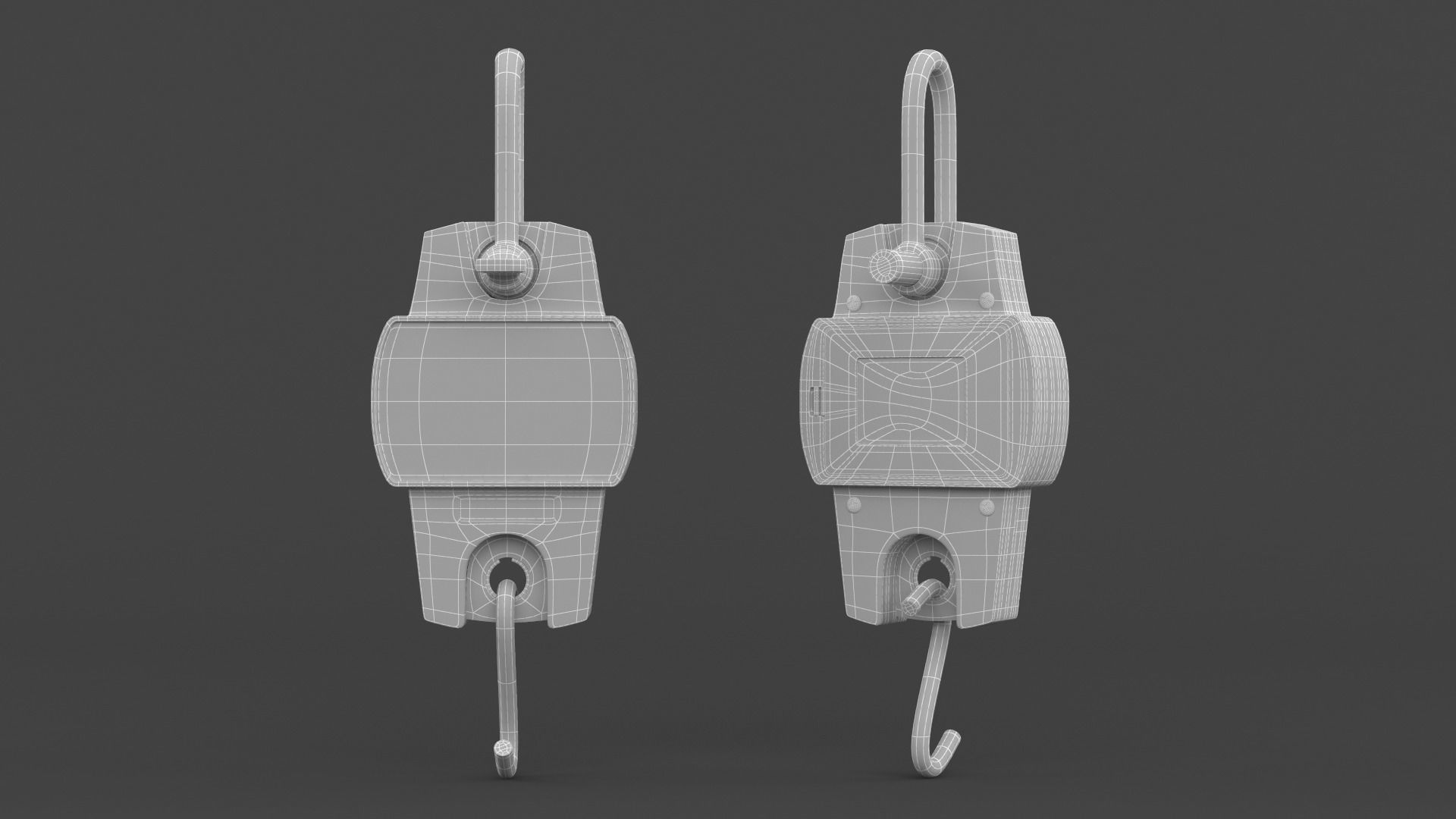Hanging Weight Scale 3D model_6
