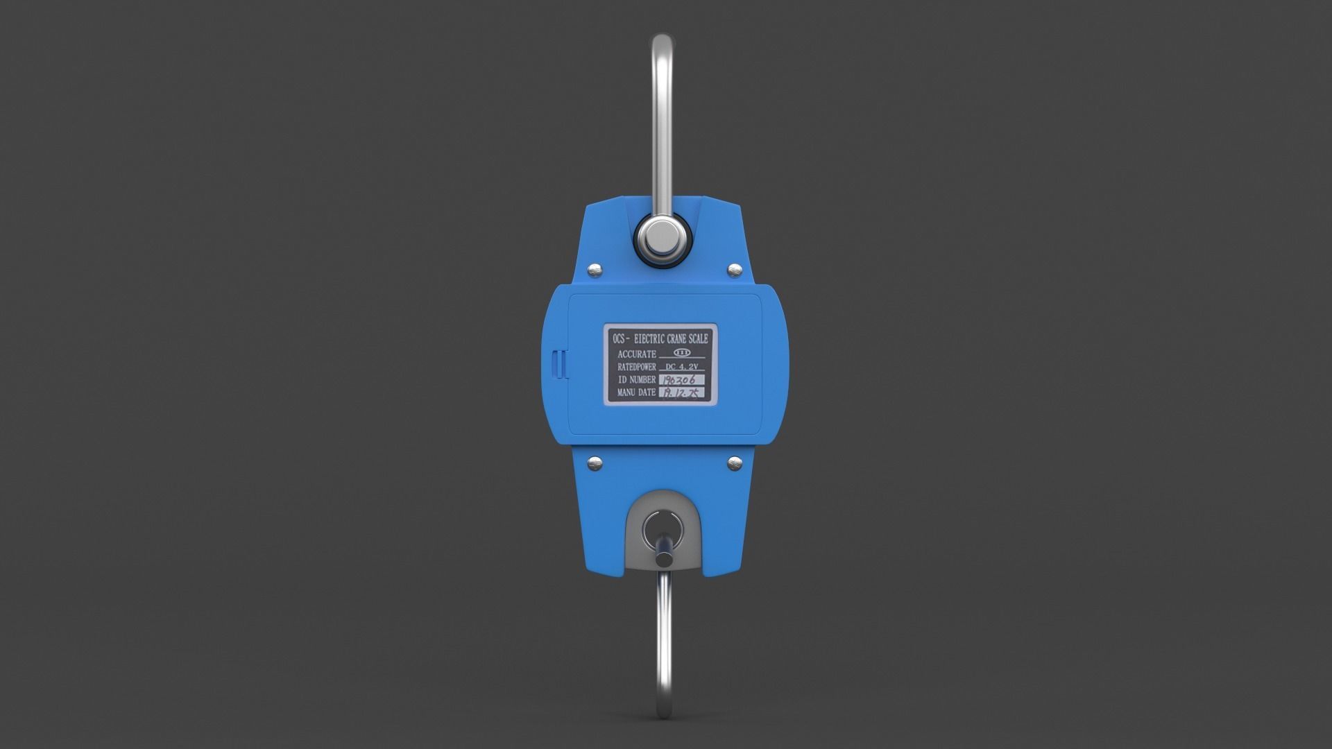 Hanging Weight Scale 3D model_3