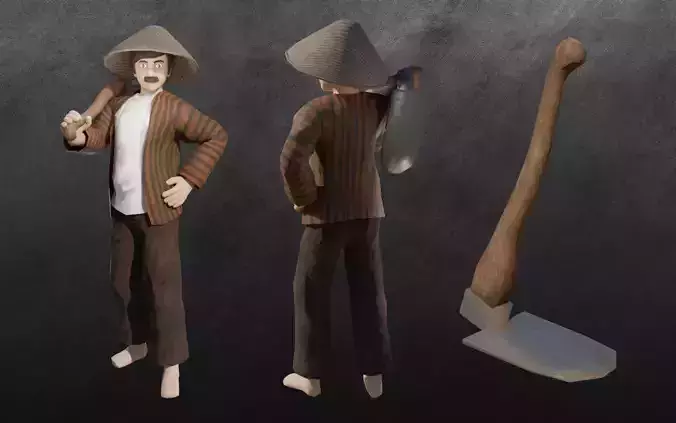 Indonesian Farmer Pak Tani