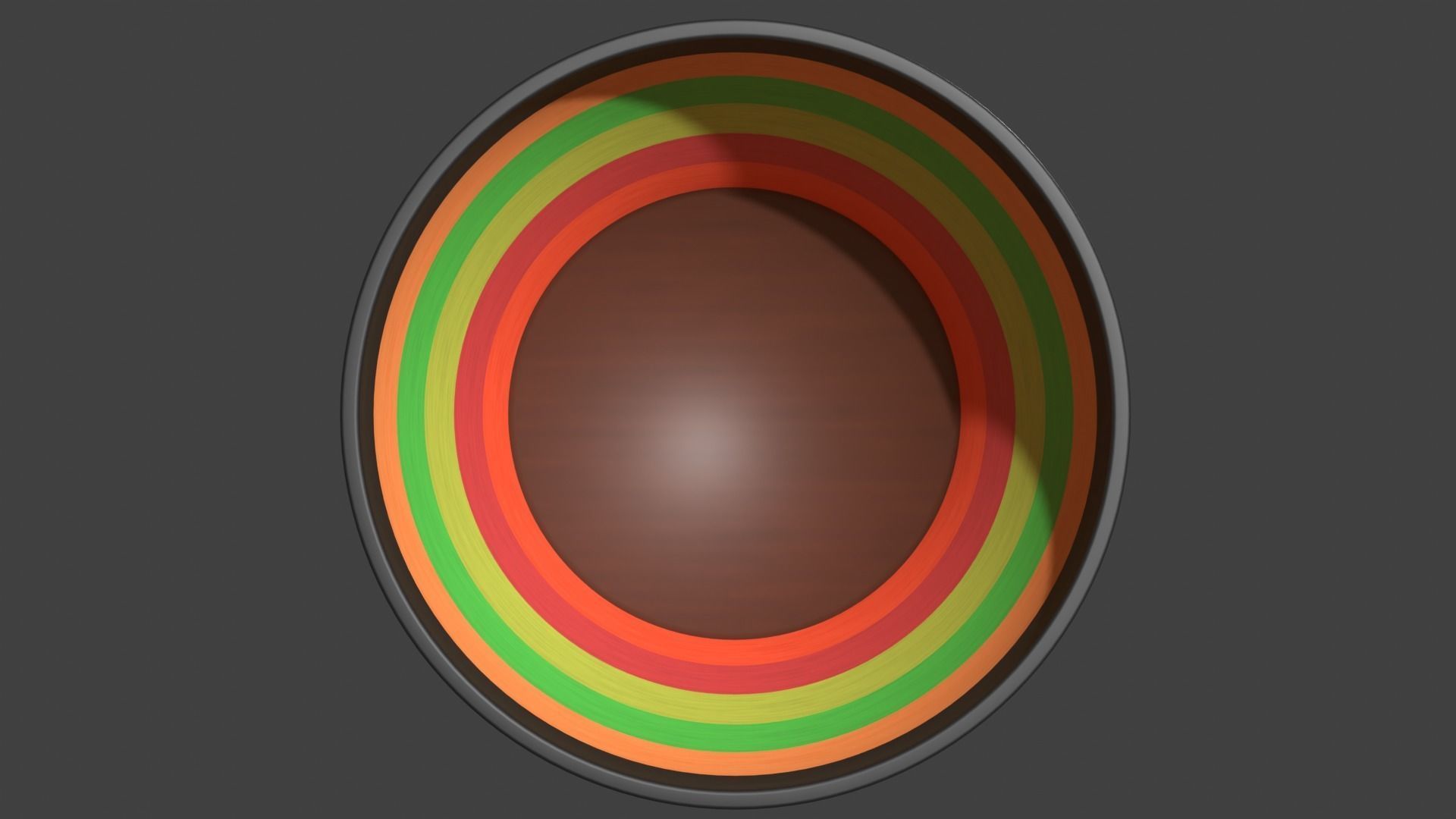 Striped Bowls 3D model_4