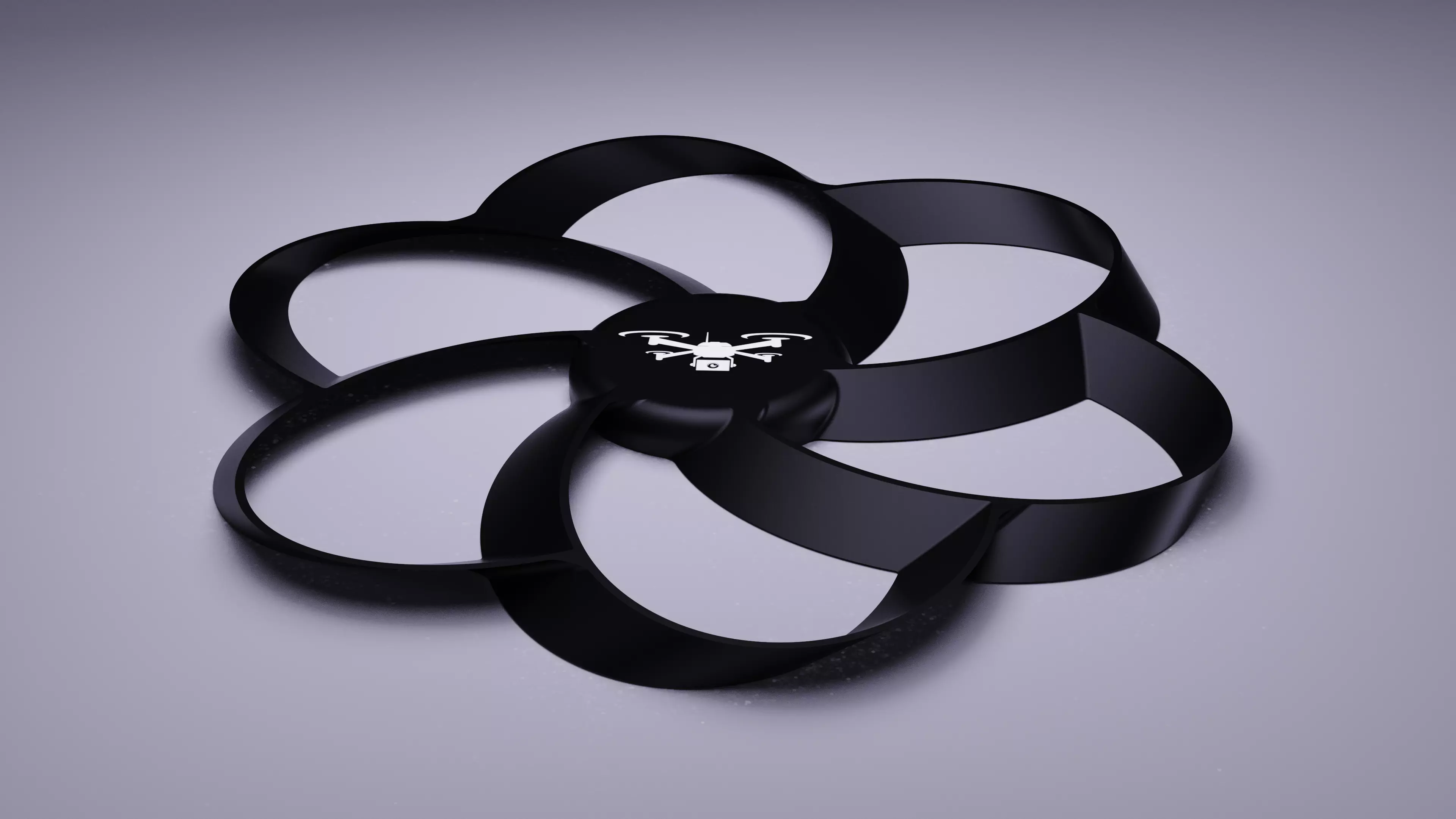 Toroidal Propeller 3D print model 3D print model_0