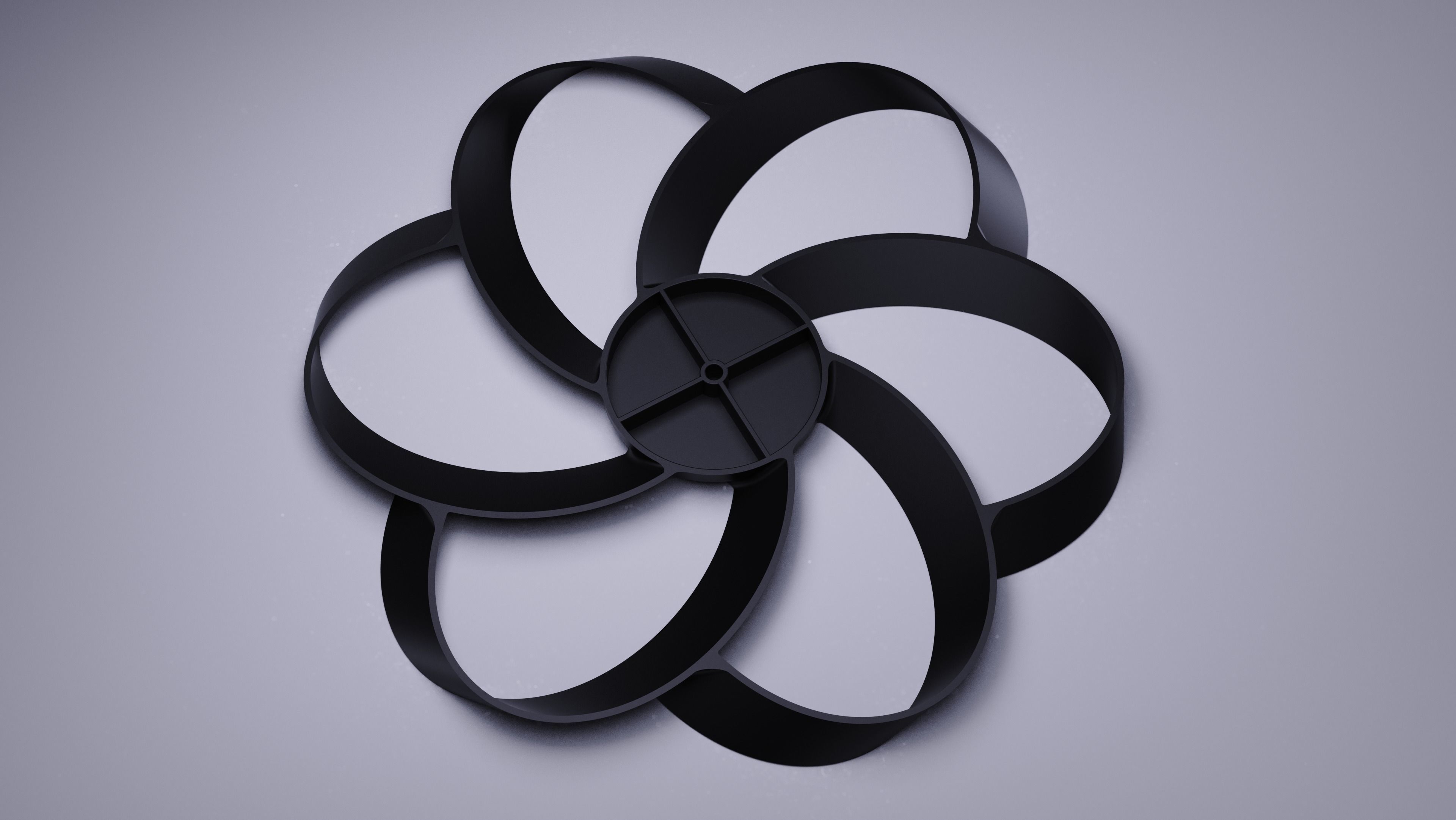 Toroidal Propeller 3D print model 3D print model_2