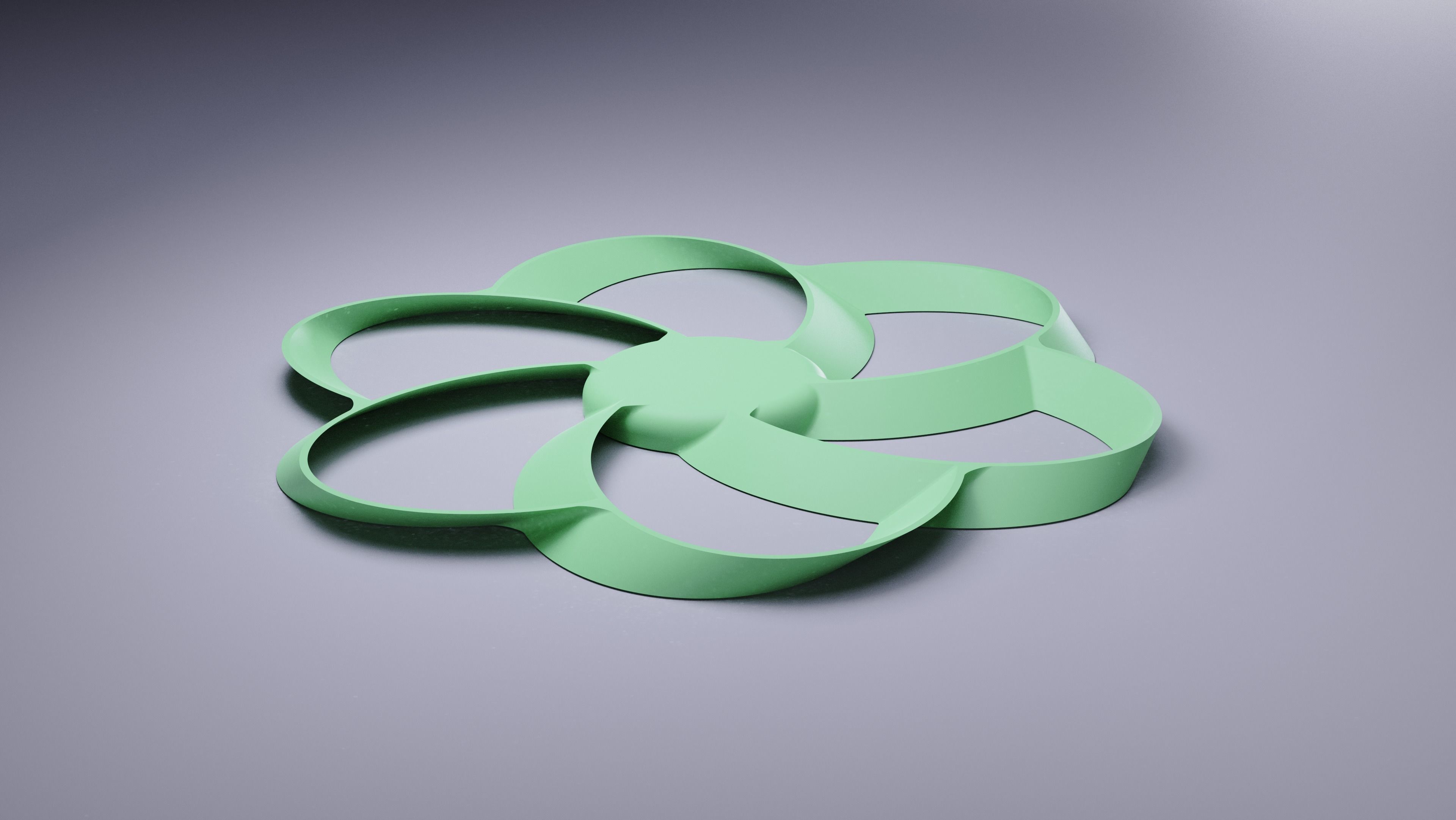 Toroidal Propeller 3D print model 3D print model_5